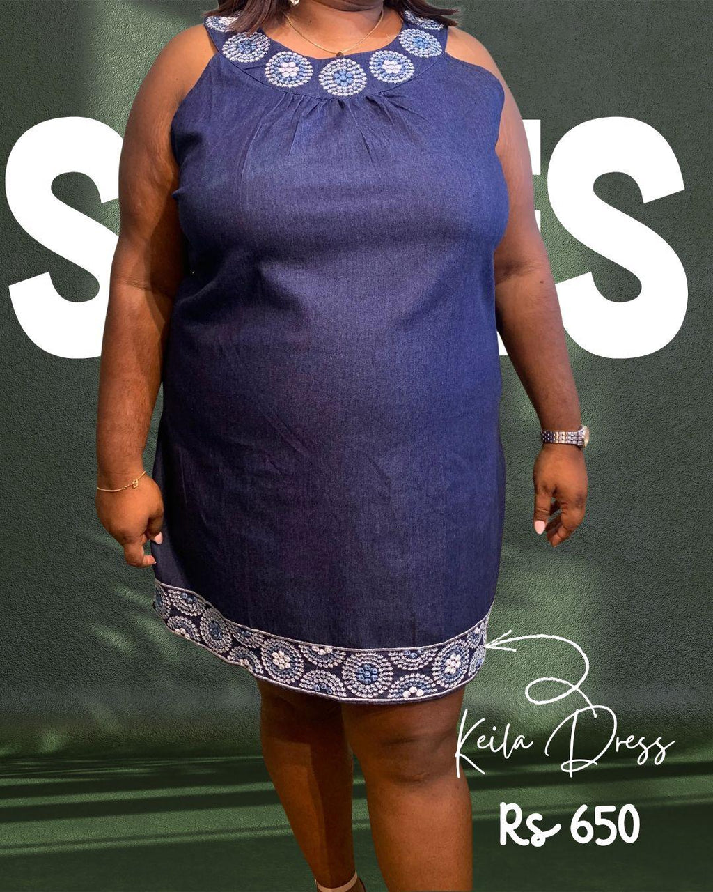Denim Keila dress