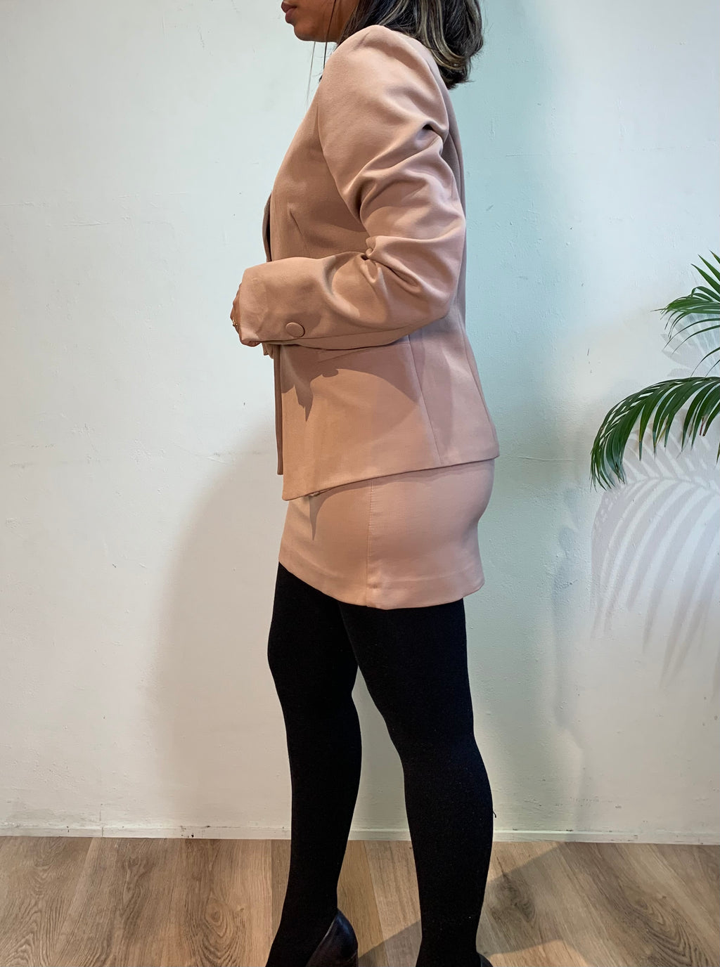 Tania Blazer Skirt Set