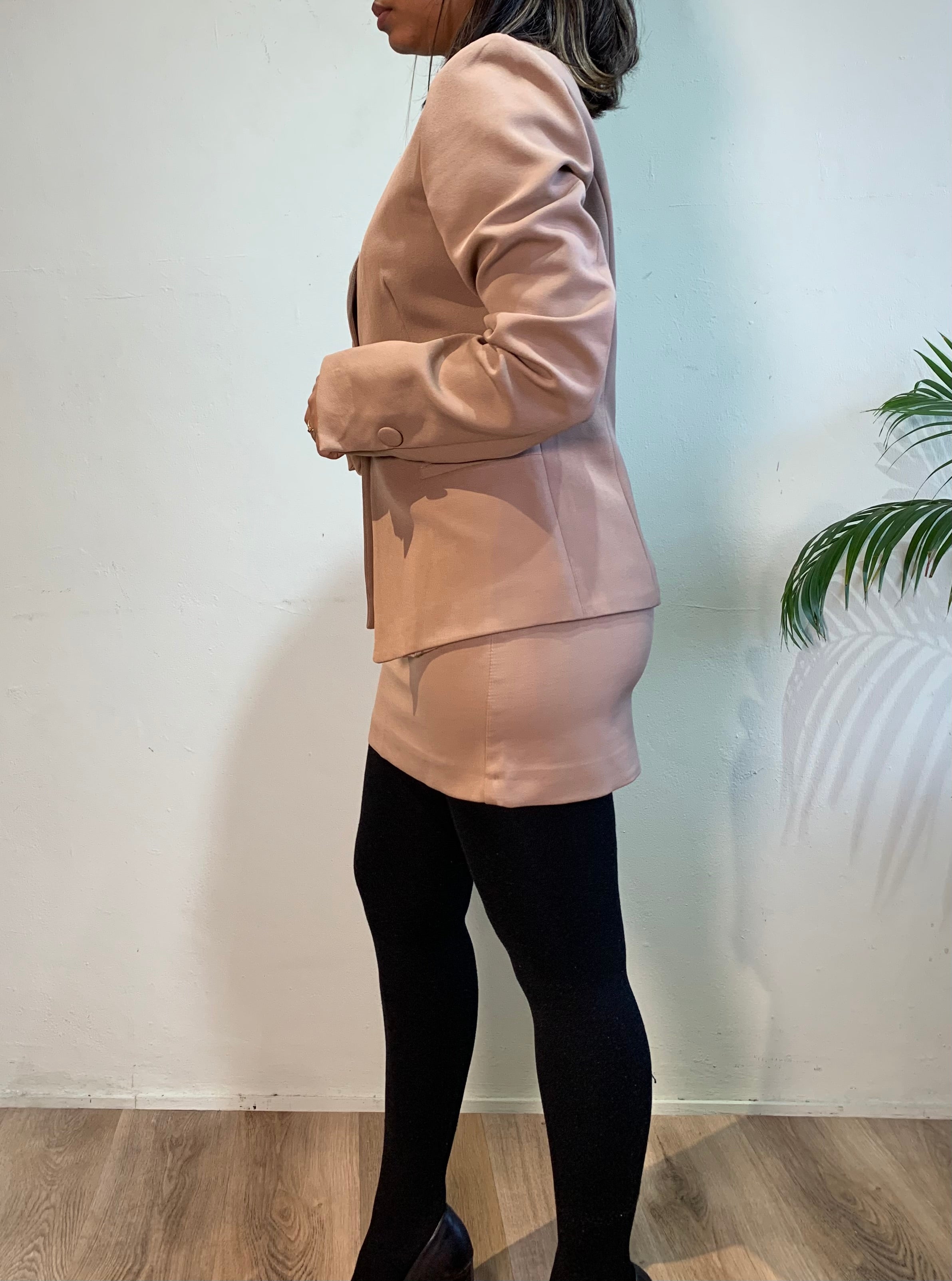 Tania Blazer Skirt Set