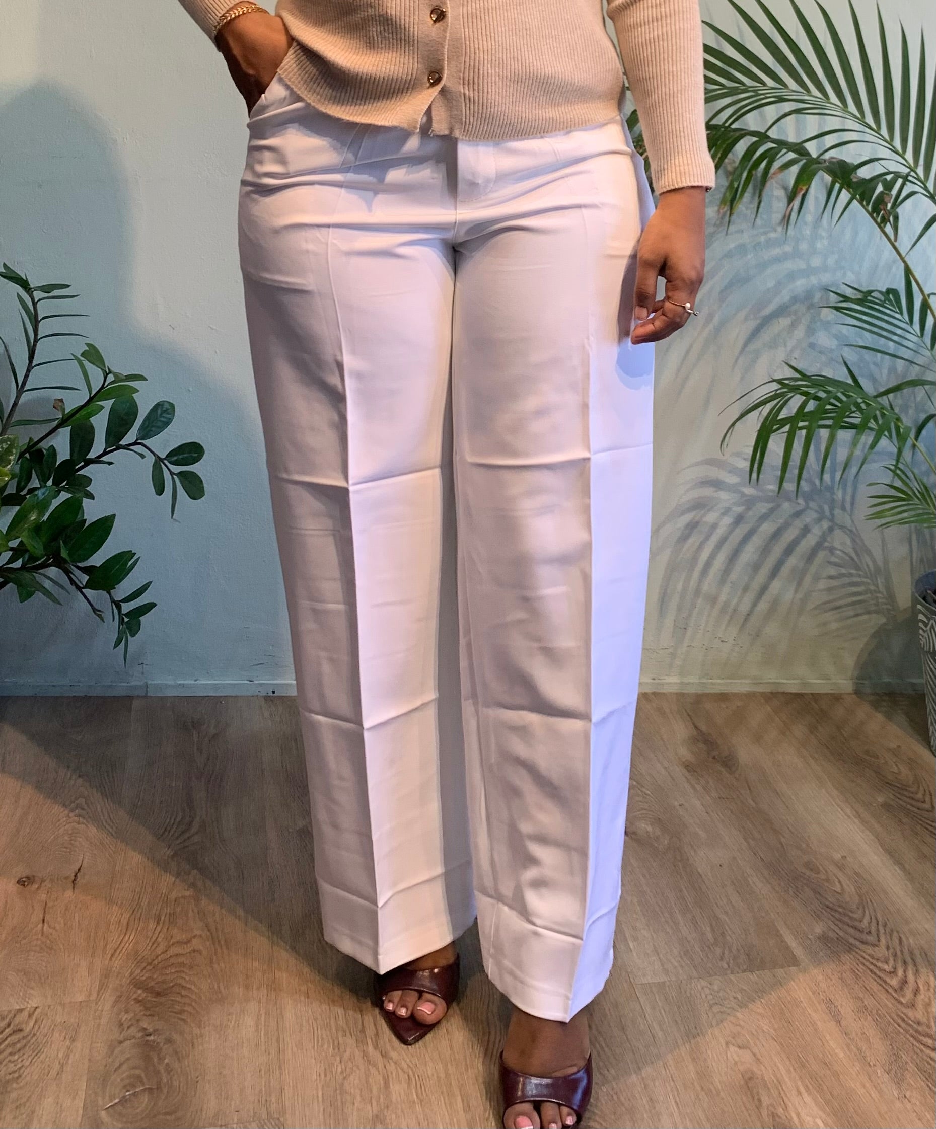 High waist formal pants