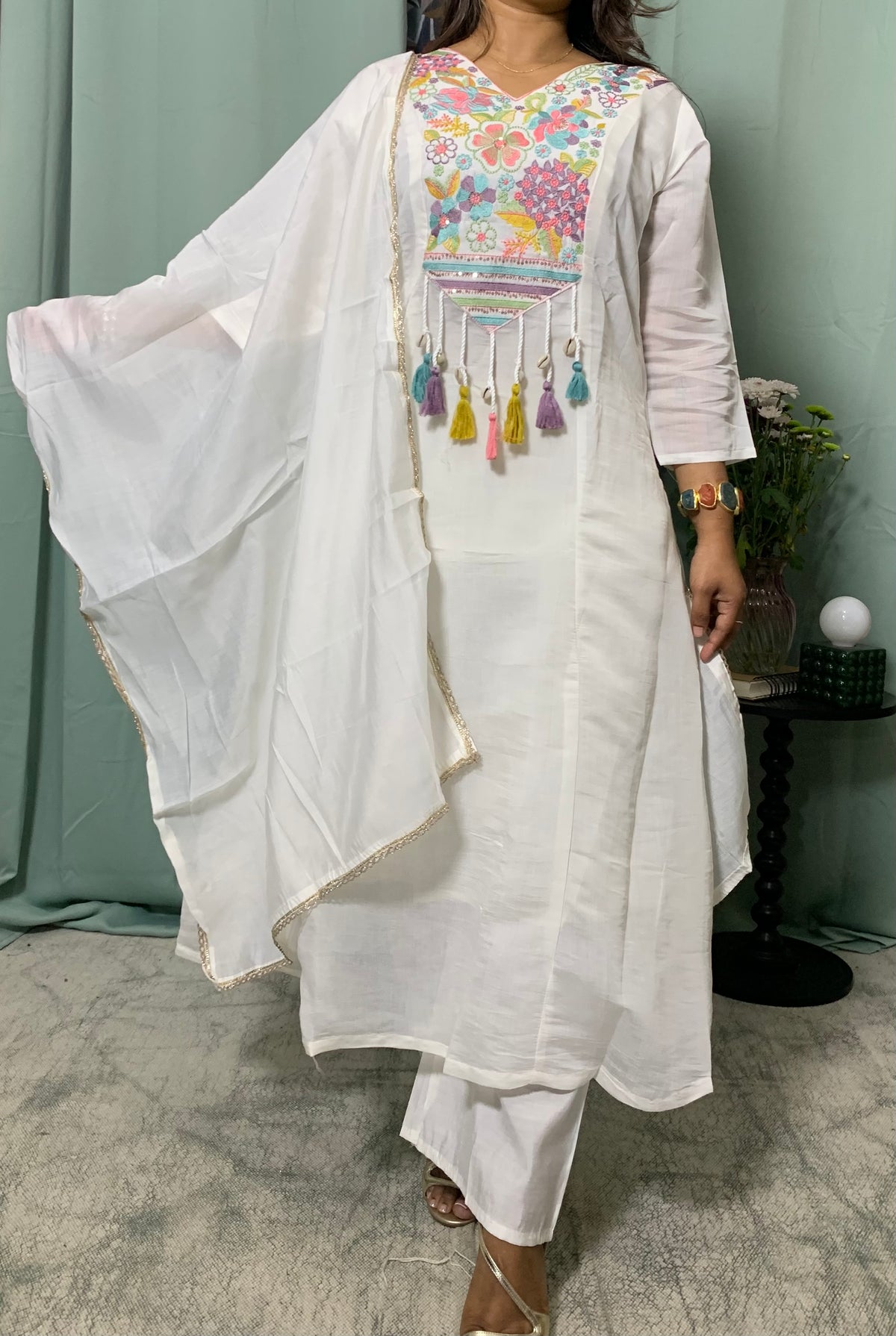 Jhoom churidar