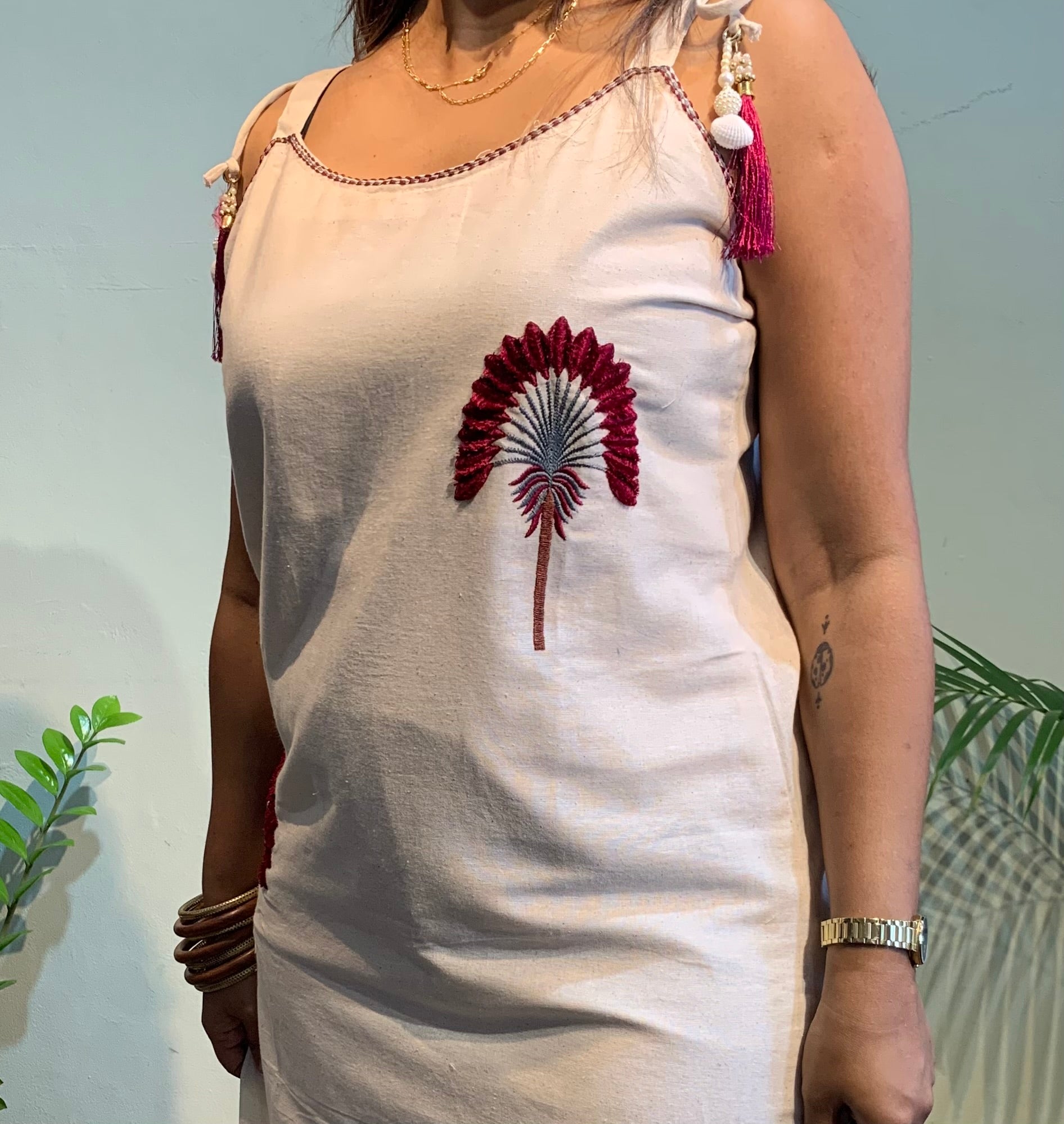 Palm Cotton khadi cordset