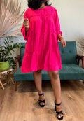 Layered mini dress