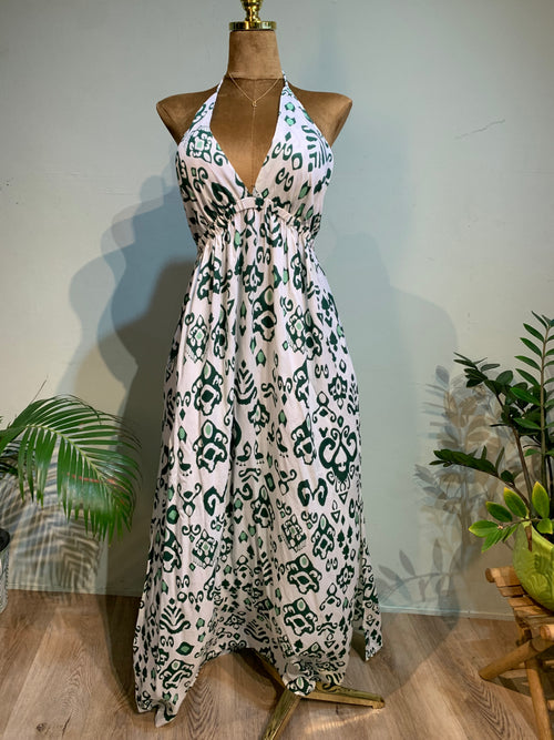 Boho halter dress