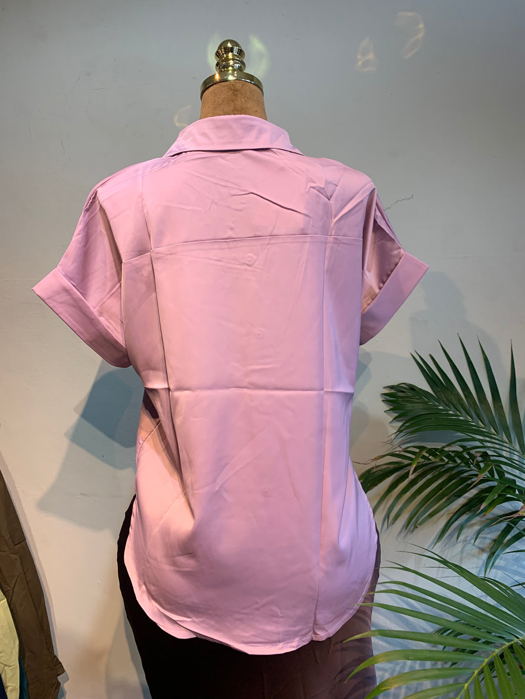 Sally satin blouse