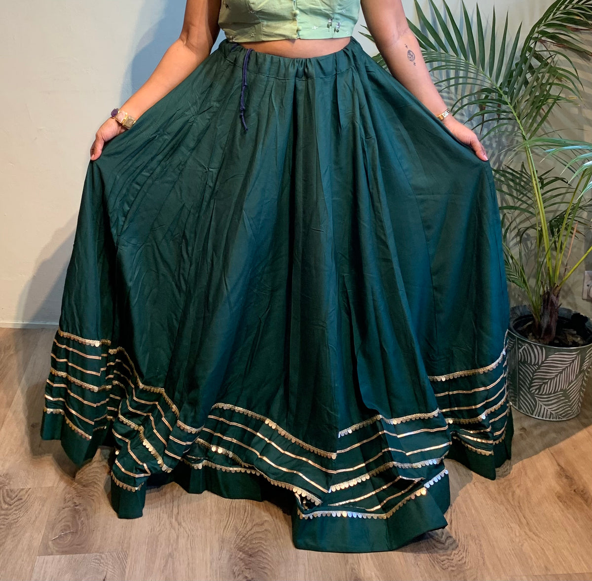 Mrunal lehenga skirt