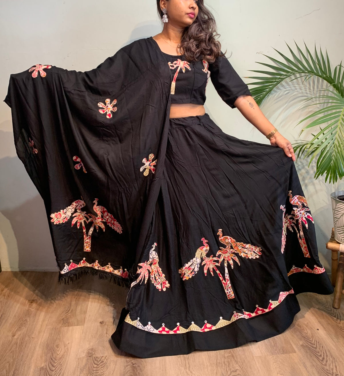 Peacock lehenga