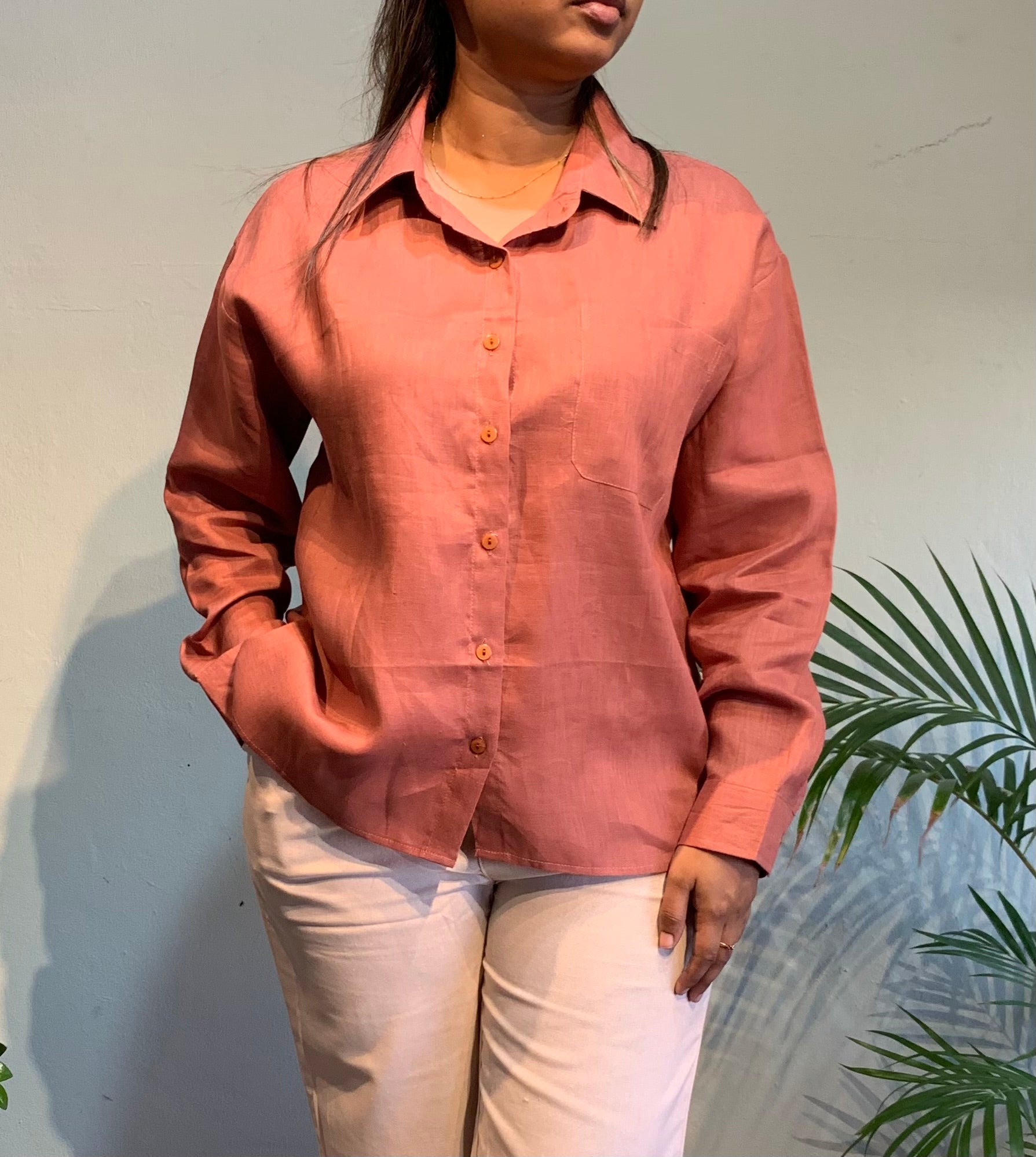 Elora Linen blouse