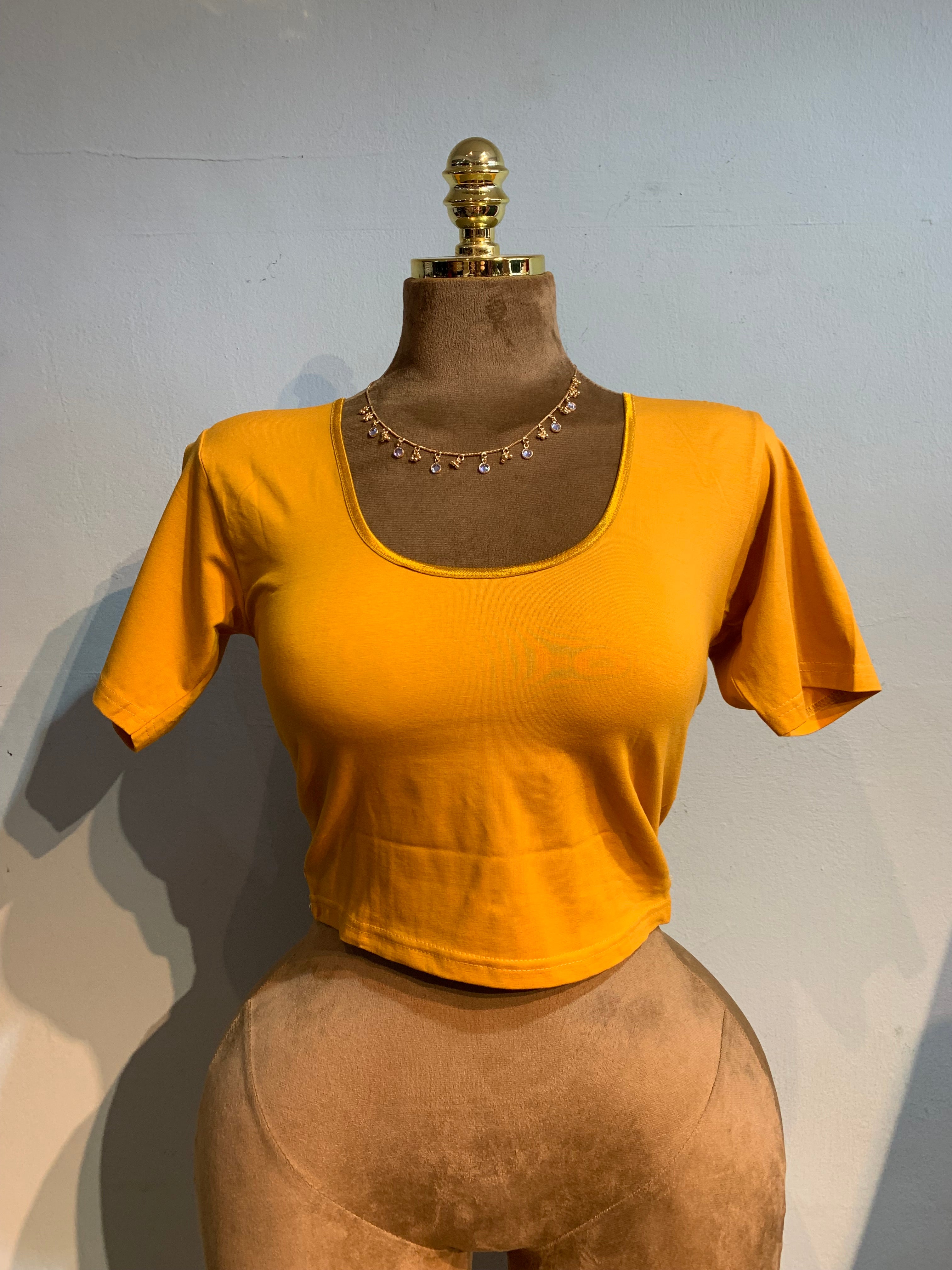 Cotton flex saree blouse