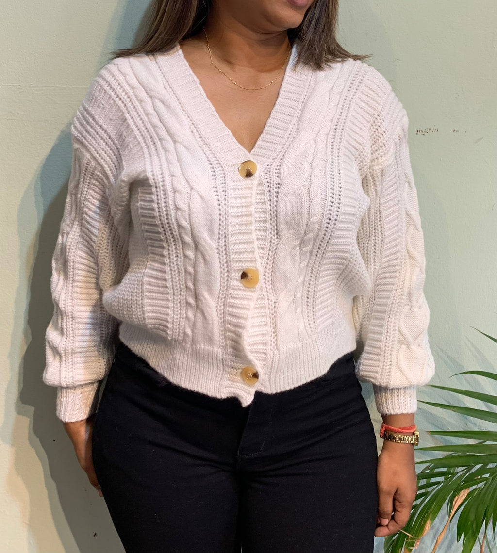 Chunky cardigan