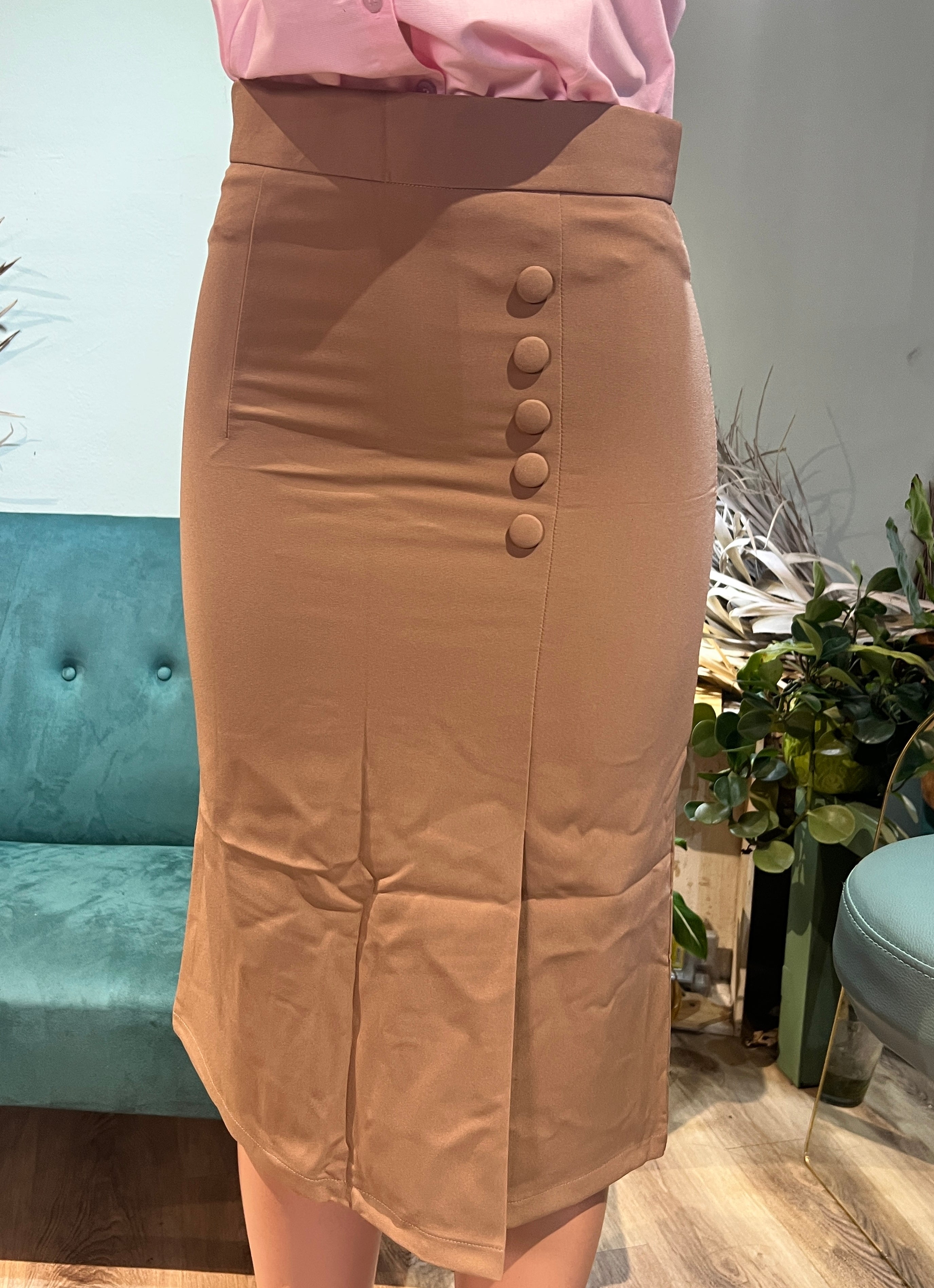 Mid Length Formal Skirt