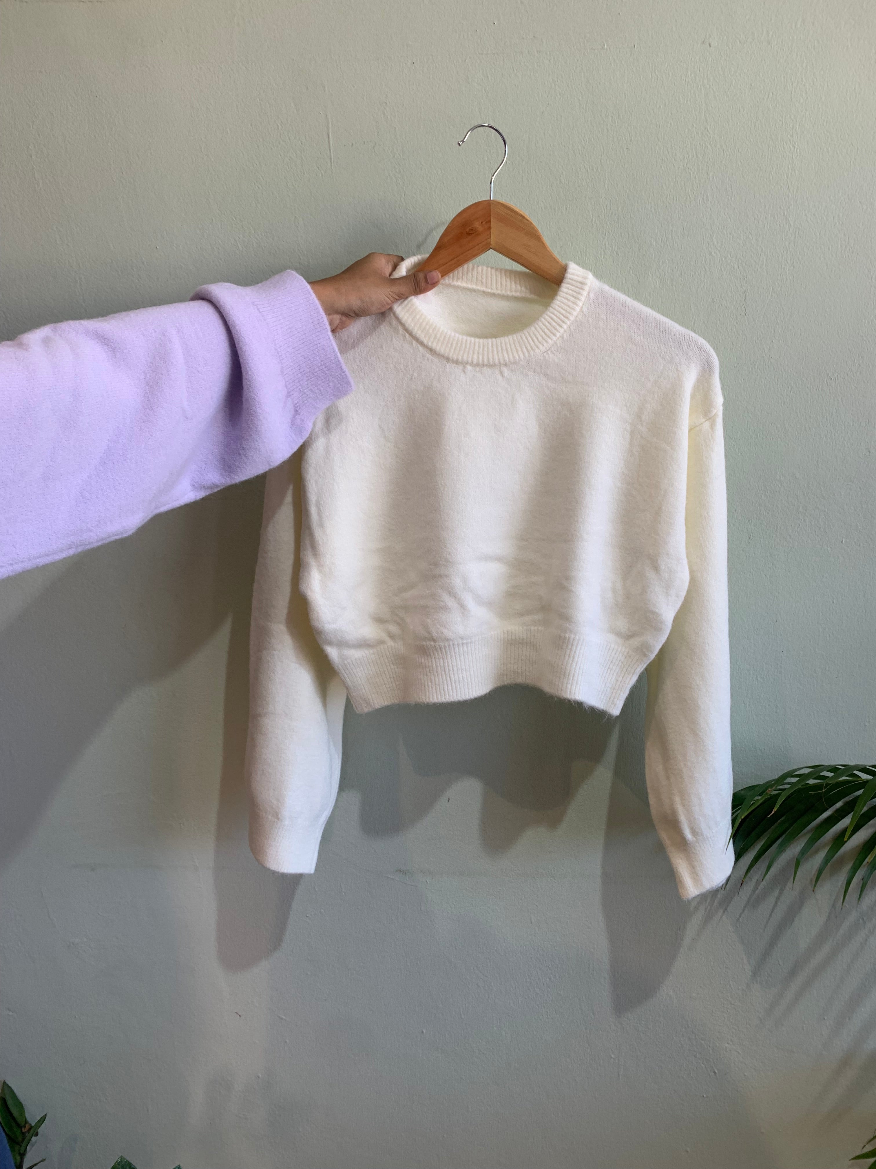 Cropped sweater