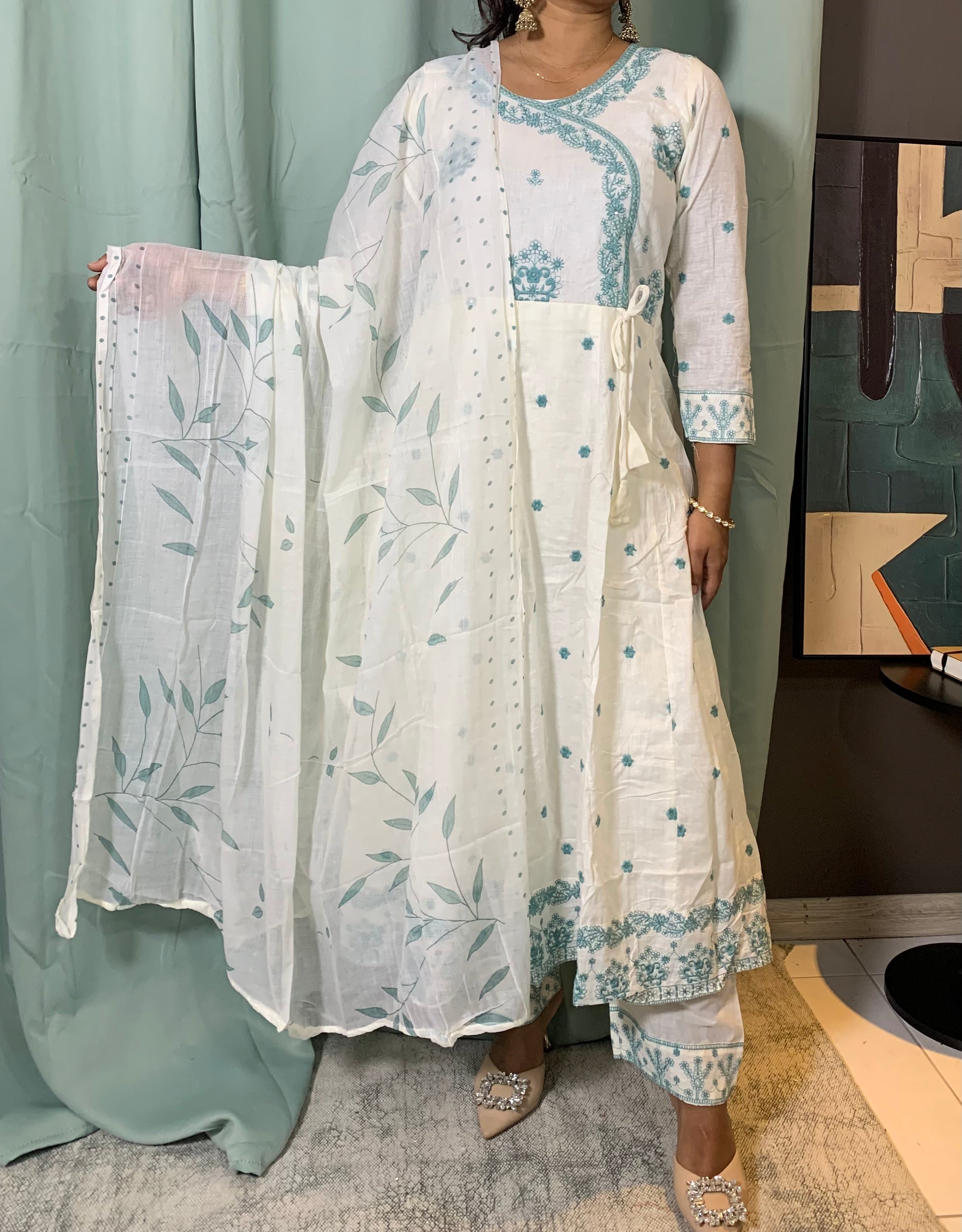 Mul anarkali churidar