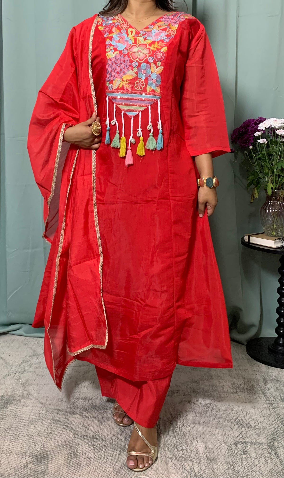 Jhoom churidar