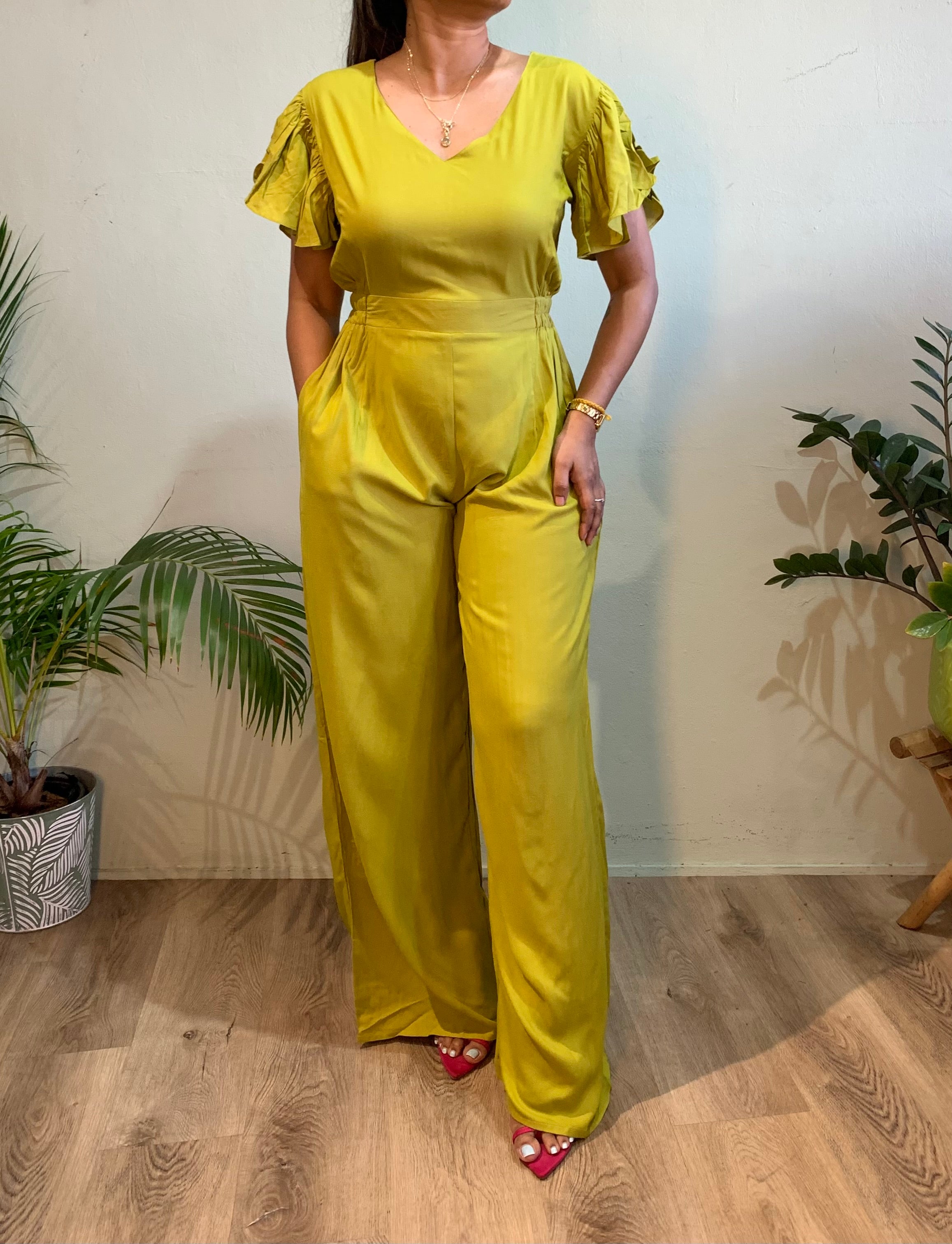 Lucia Plain Jumpsuit