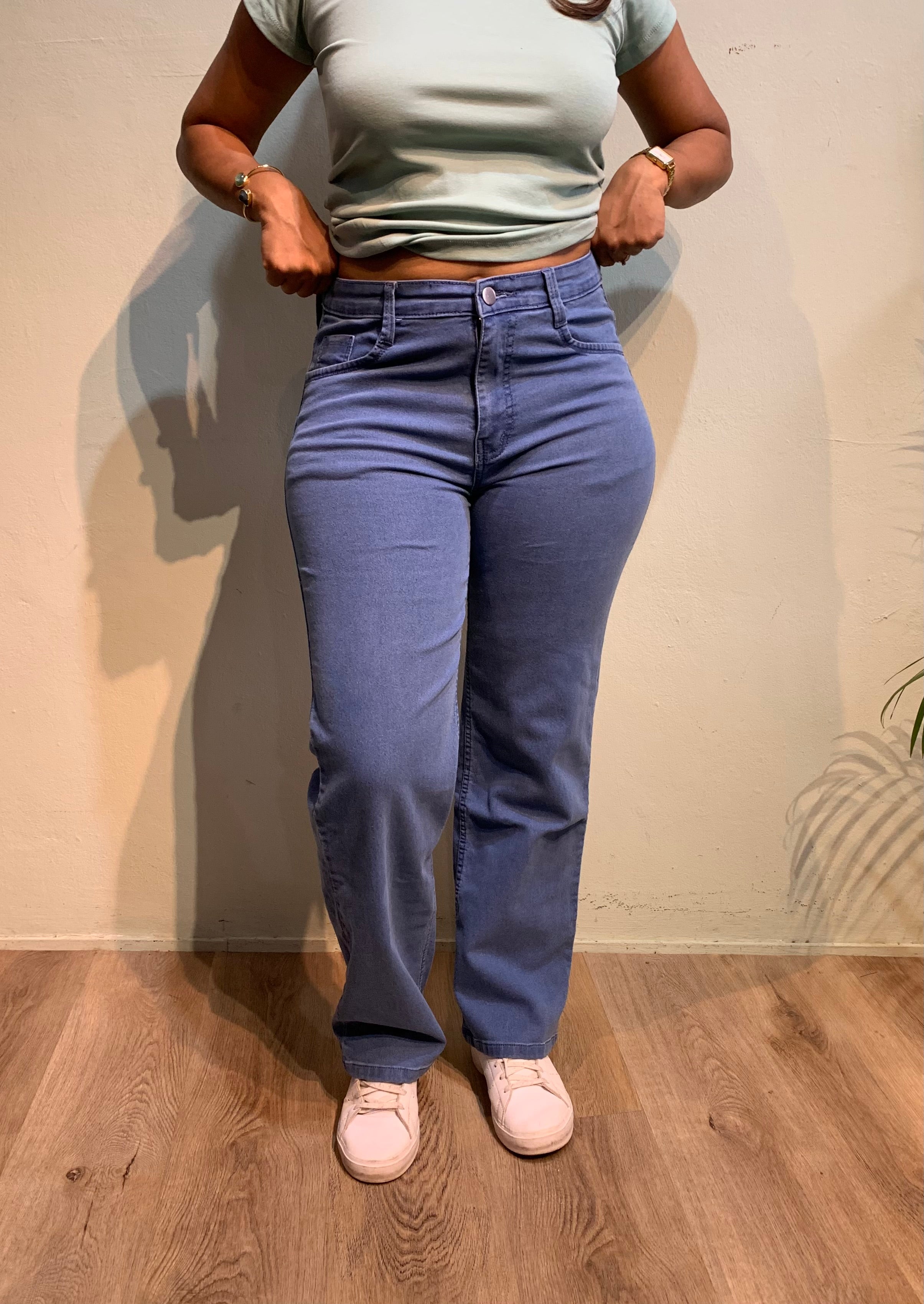 Jeans straight fit stretch