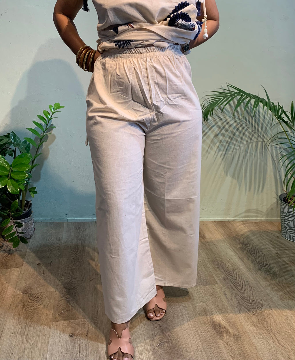 Palm Cotton khadi cordset
