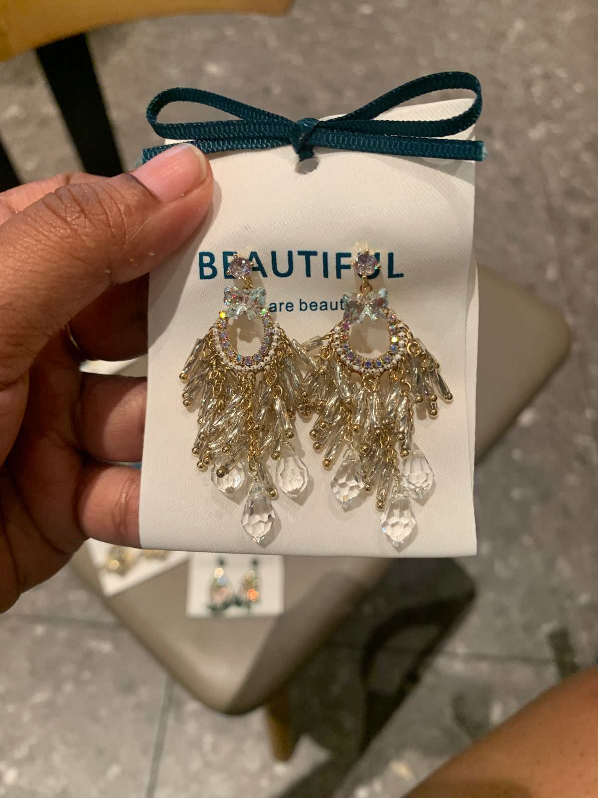 Beaded earrings