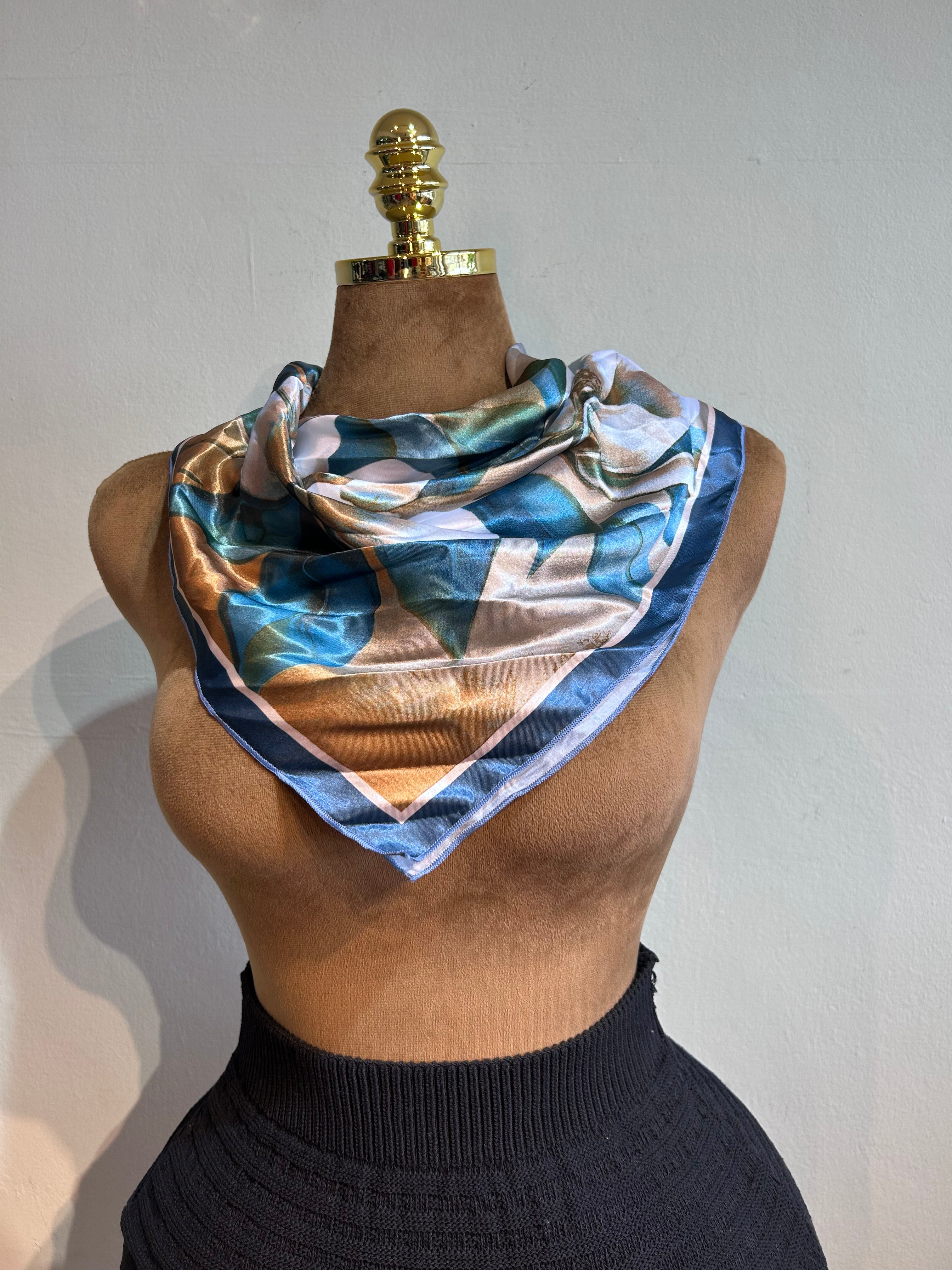 Satin scarves
