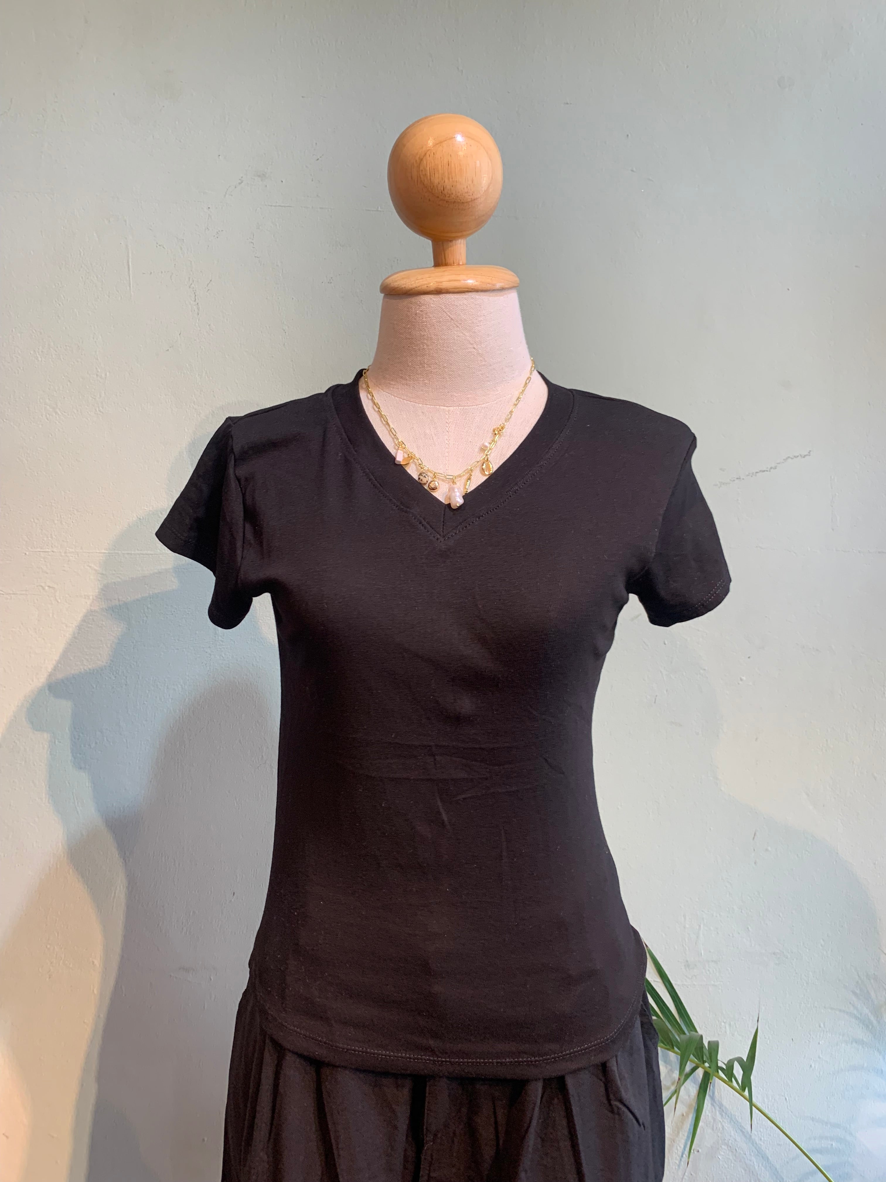 Vneck Basic Top