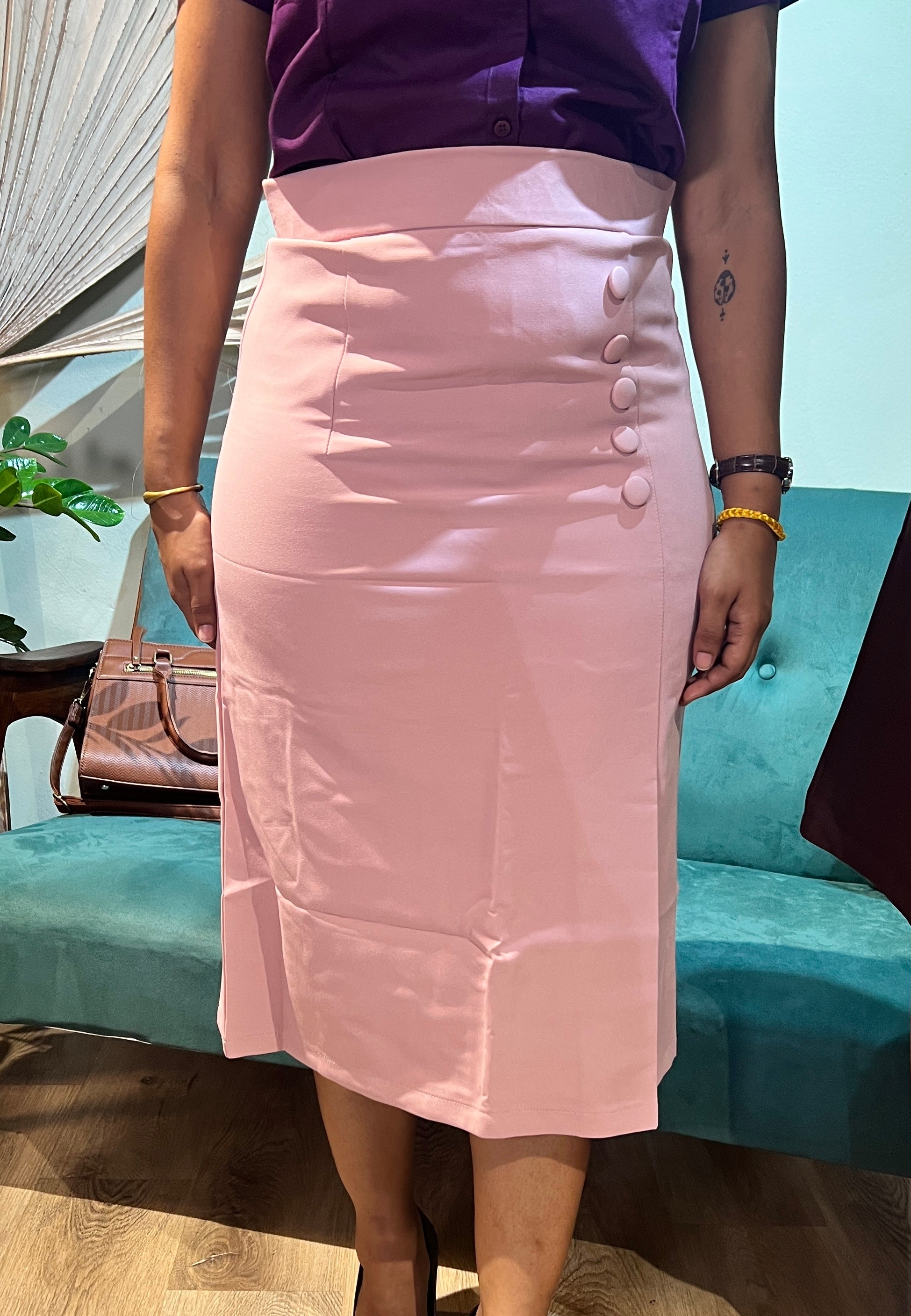 Mid Length Formal Skirt