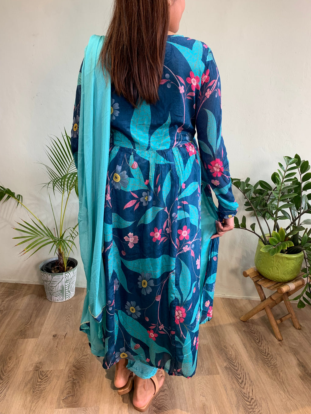 Shreya Churidar set - Chinon Silk