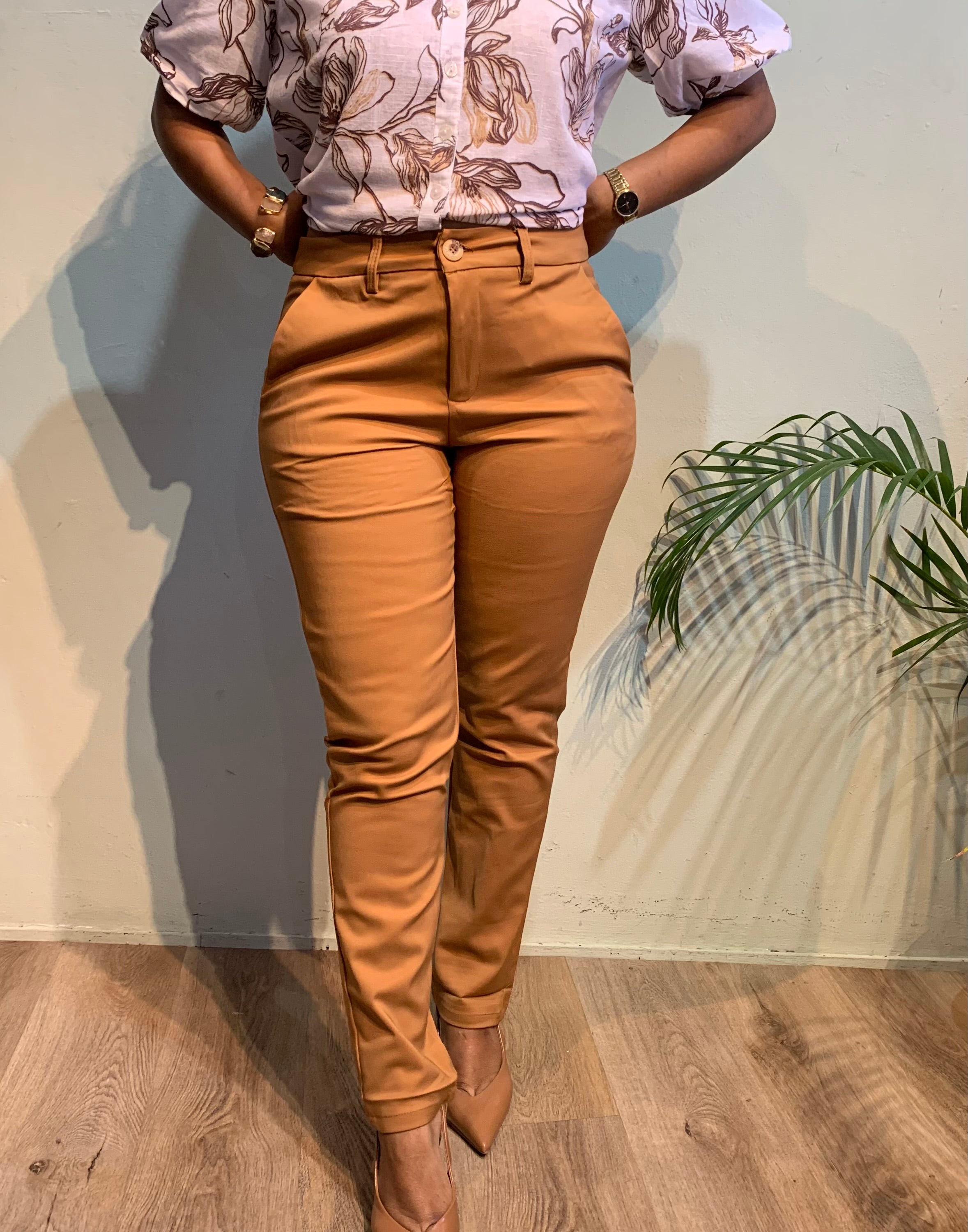 Slim formal pants