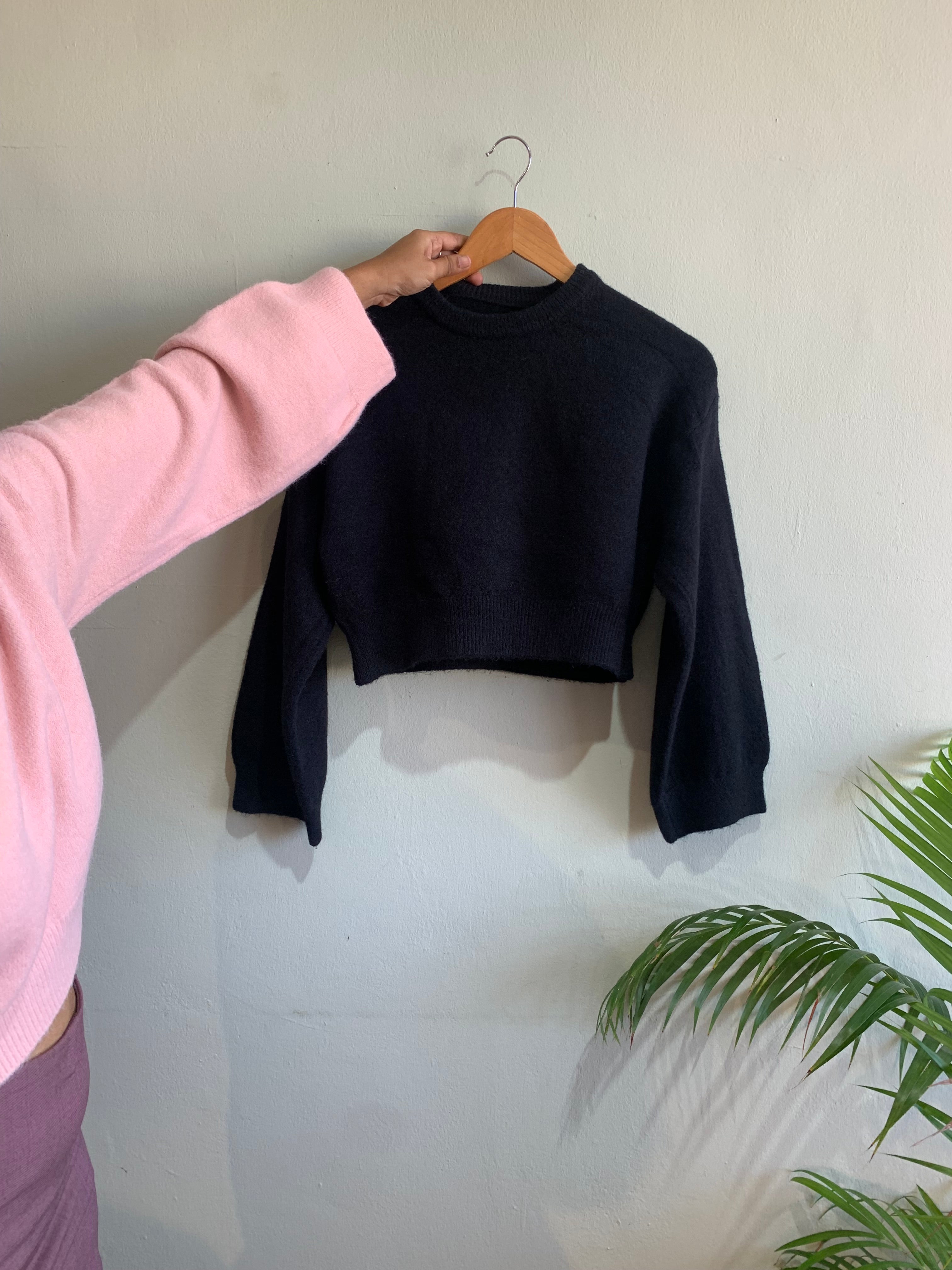 Cropped sweater