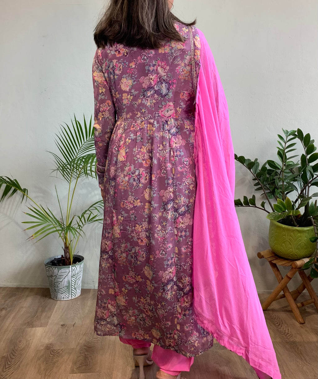 Shreya Churidar set - Chinon Silk