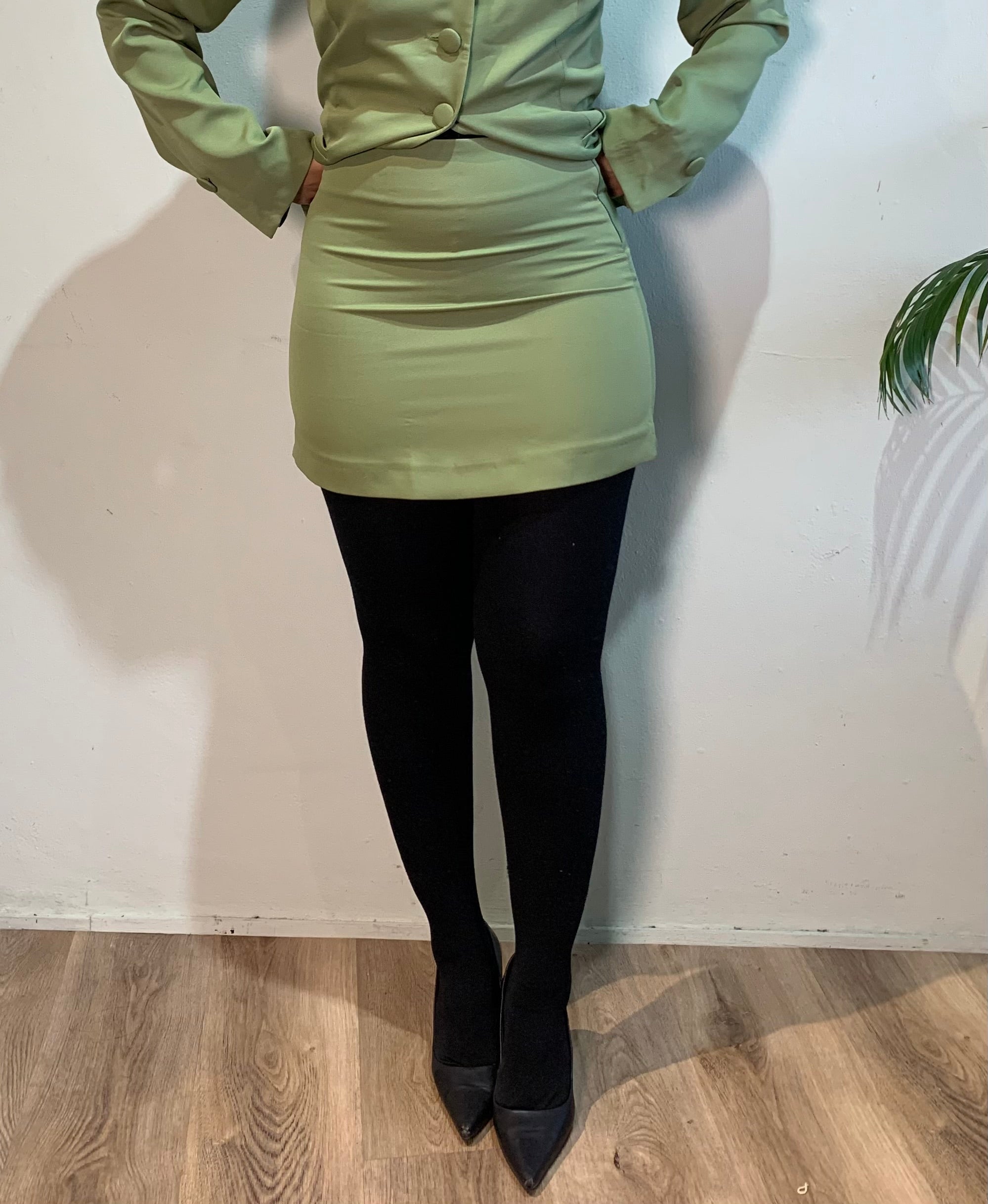 Tania Blazer Skirt Set