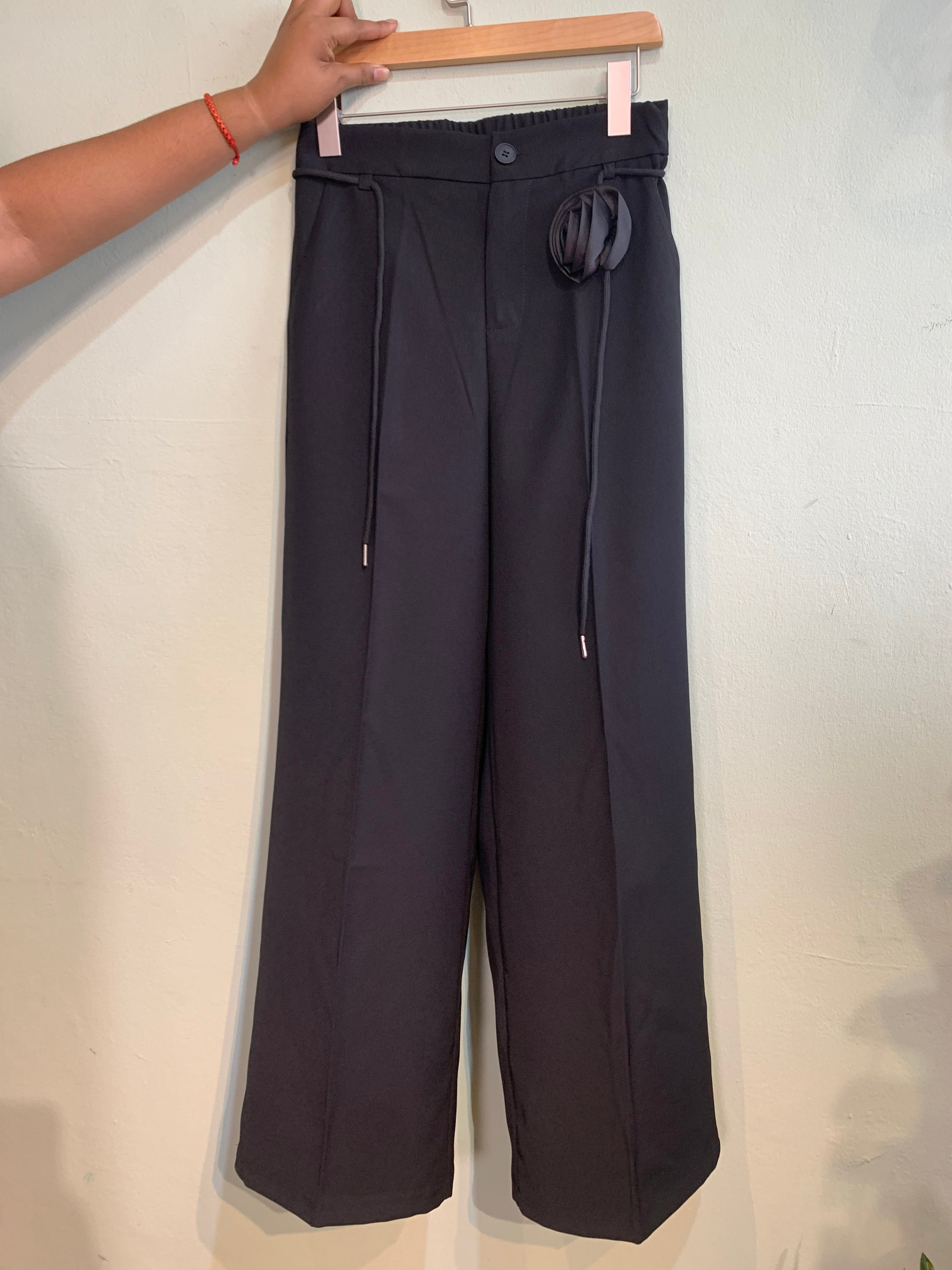 Piana formal pants with belt