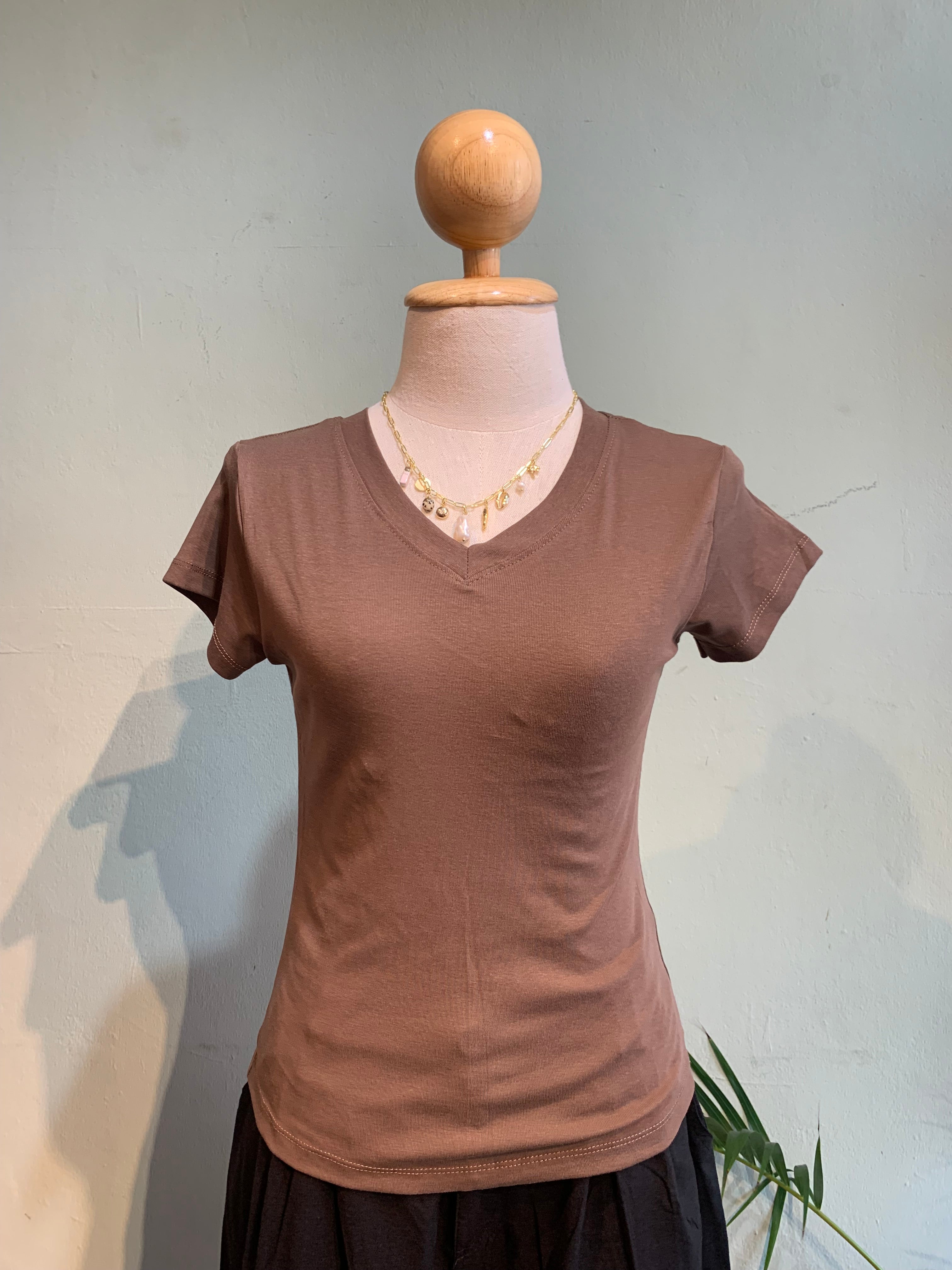 Vneck Basic Top