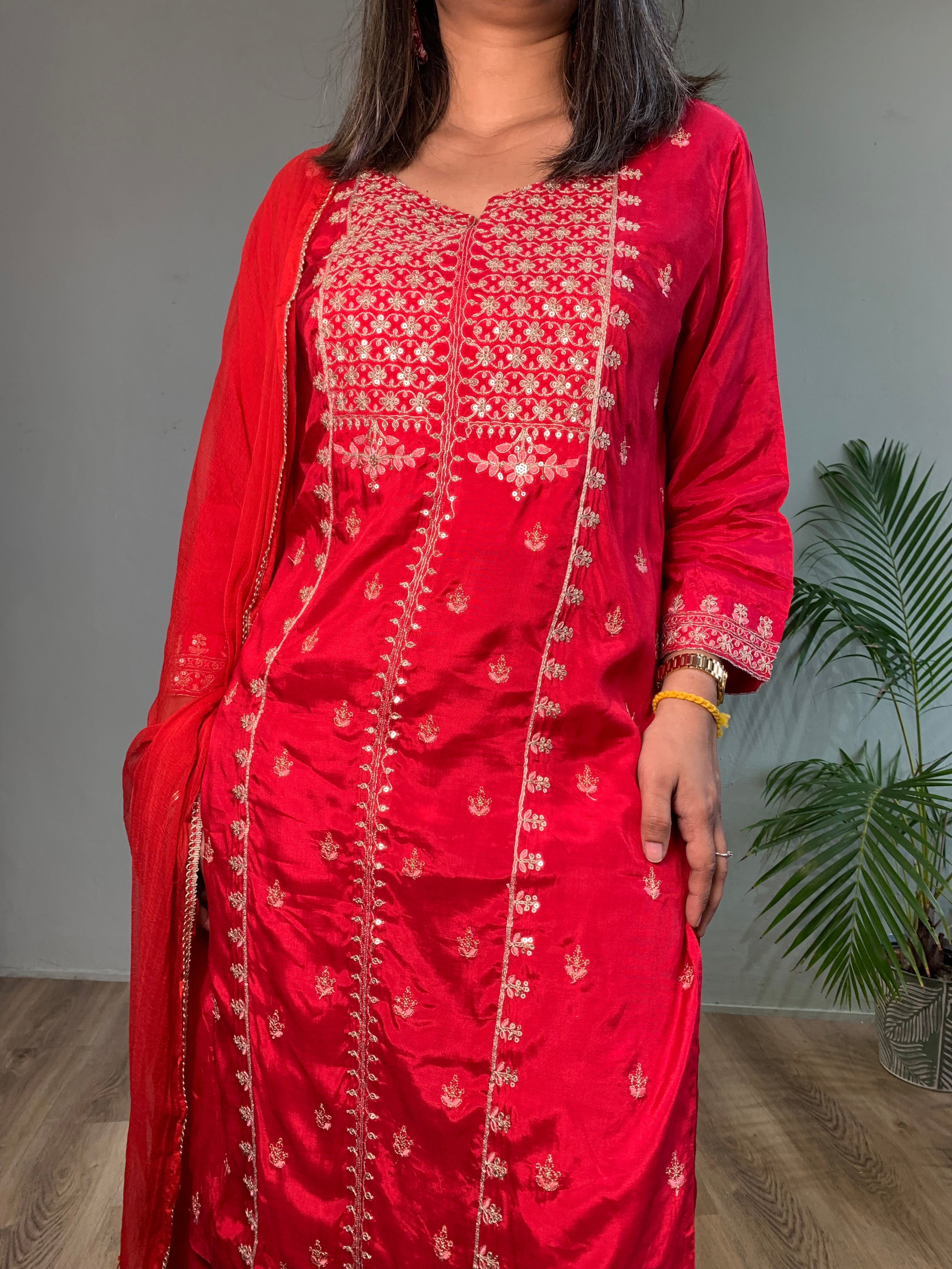 Vrushti Churidar set