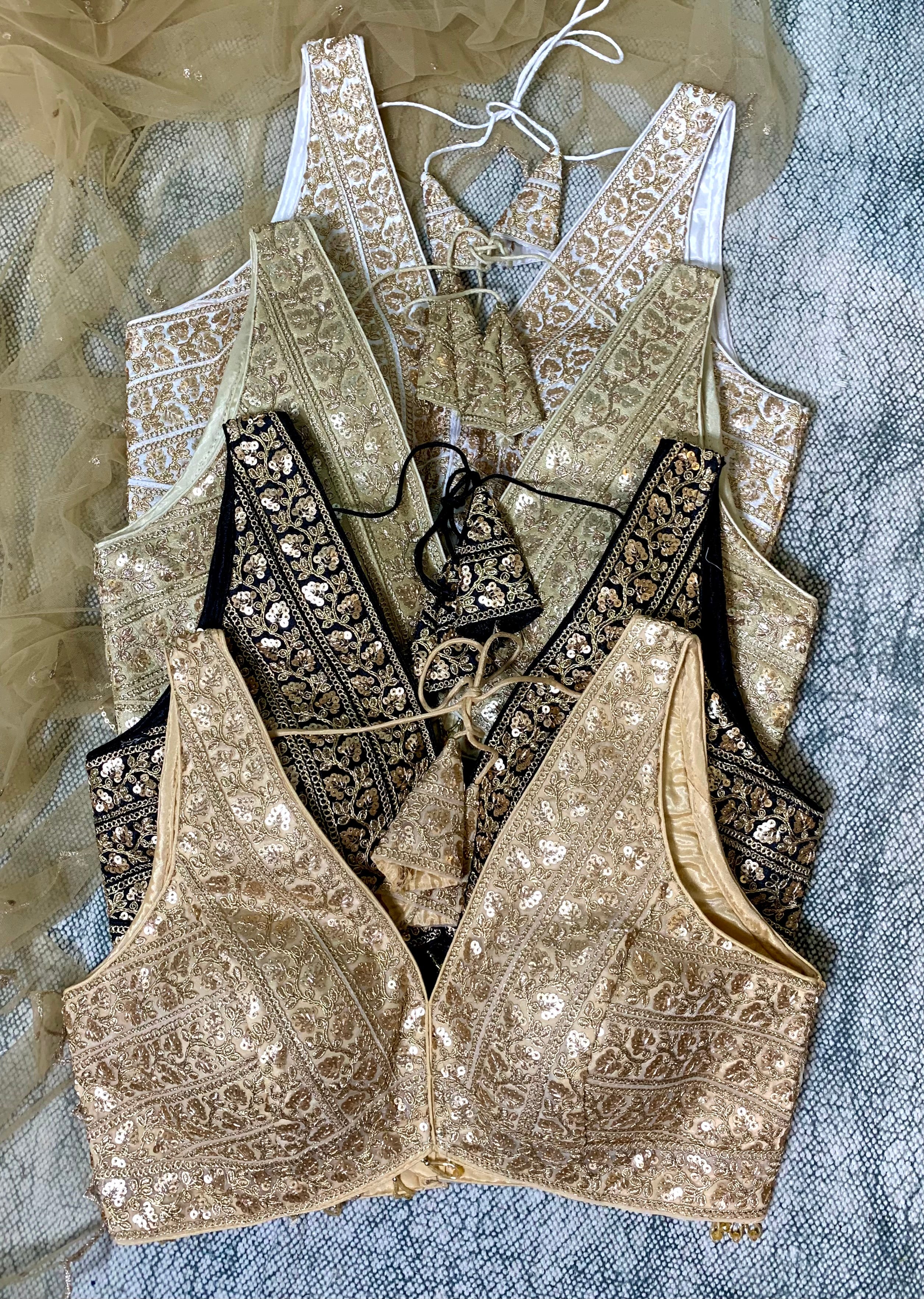 Heavy V sequin