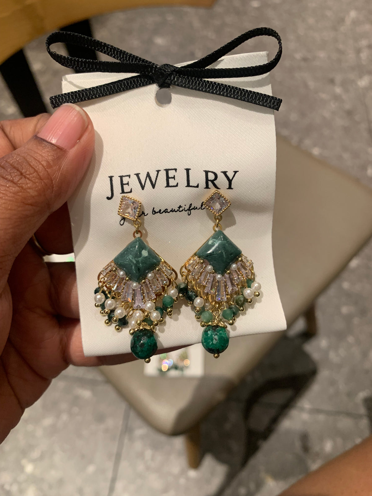 Beaded earrings