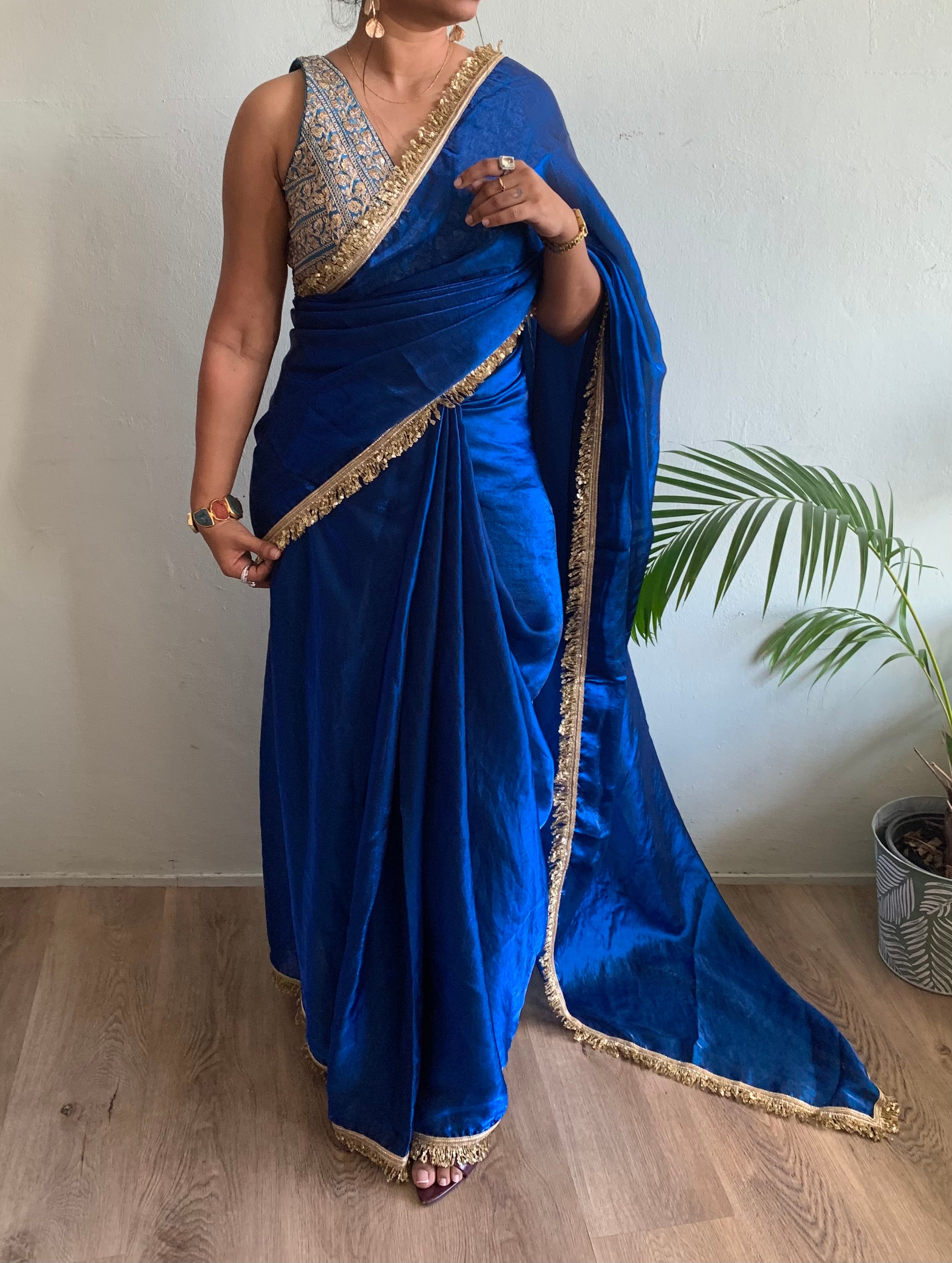 Fandy silk saree