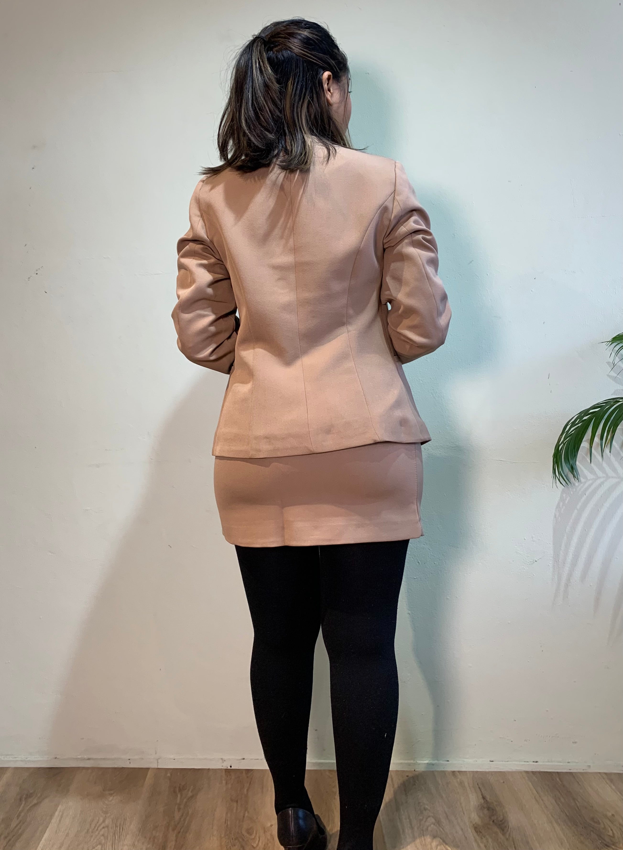 Tania Blazer Skirt Set