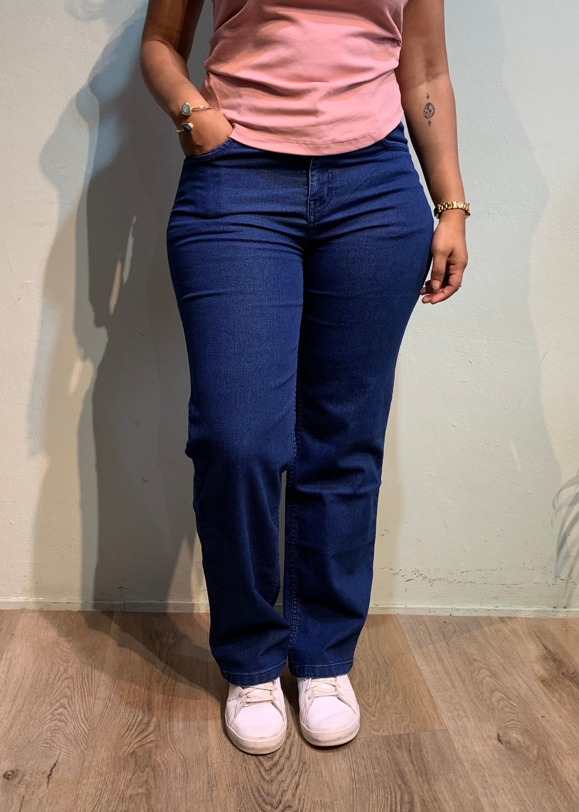 Jeans straight fit stretch