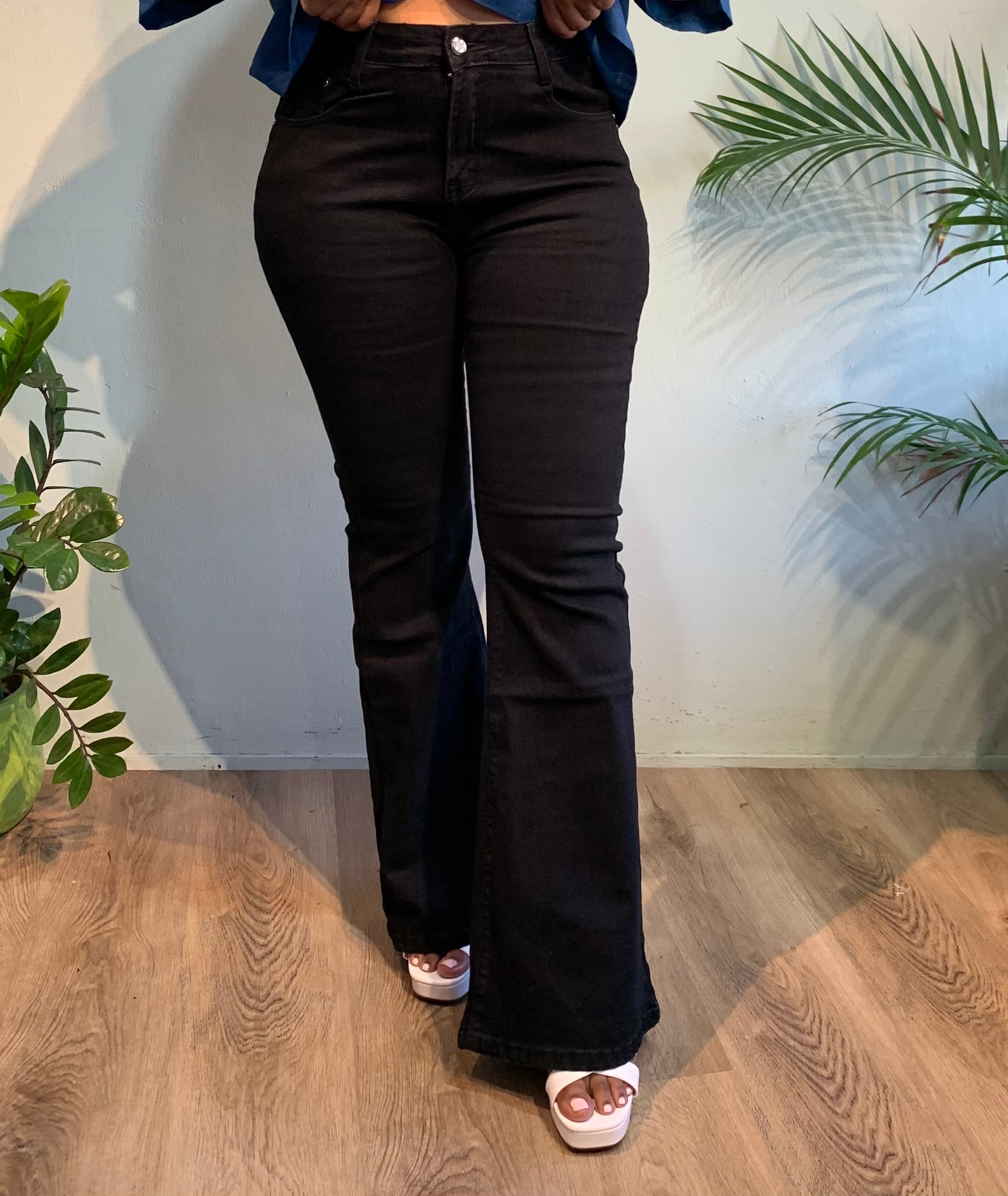 Flared jeans