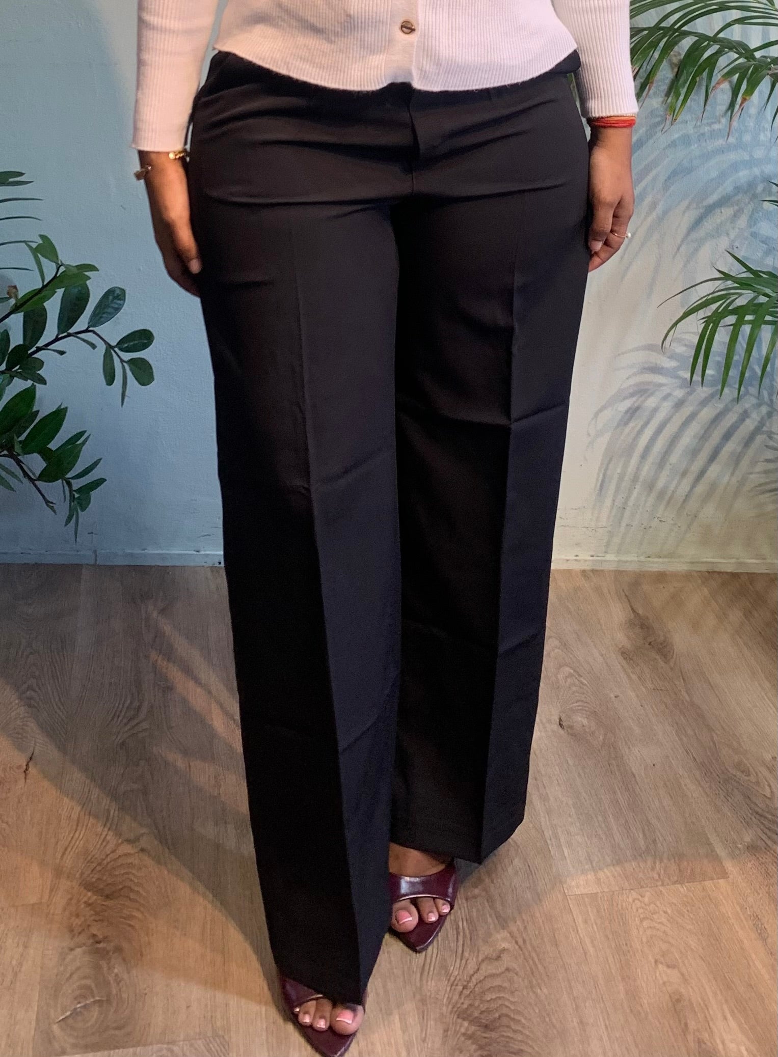 High waist formal pants