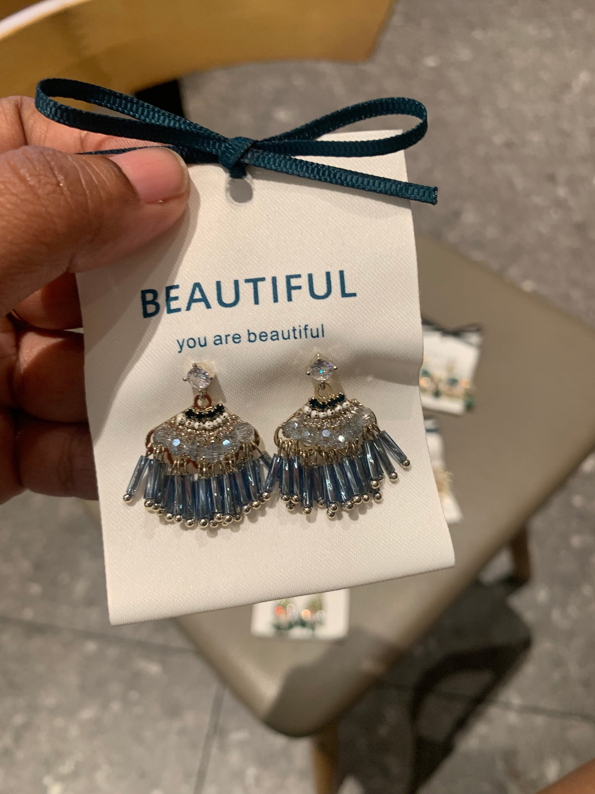 Beaded earrings