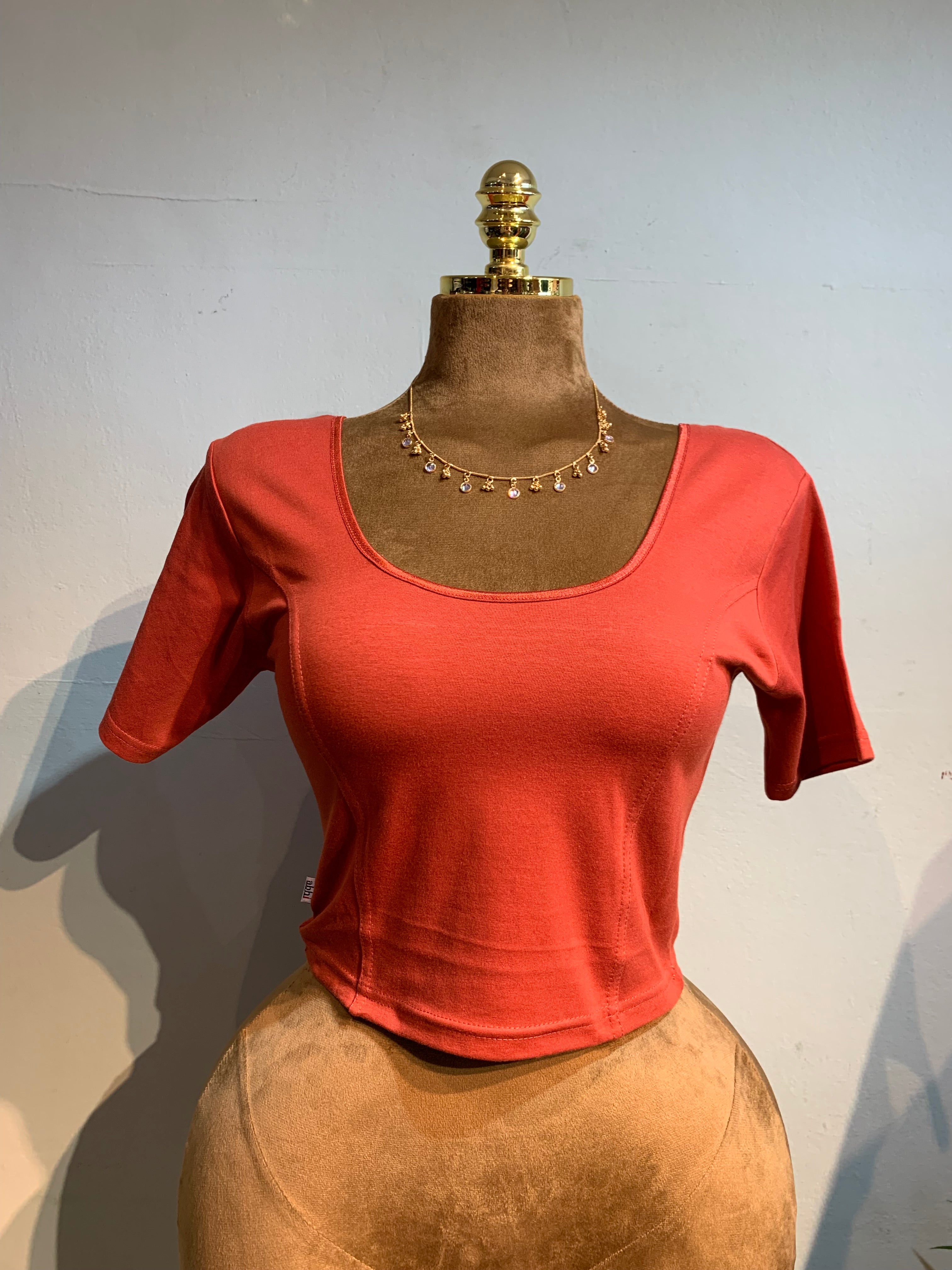 Cotton flex saree blouse
