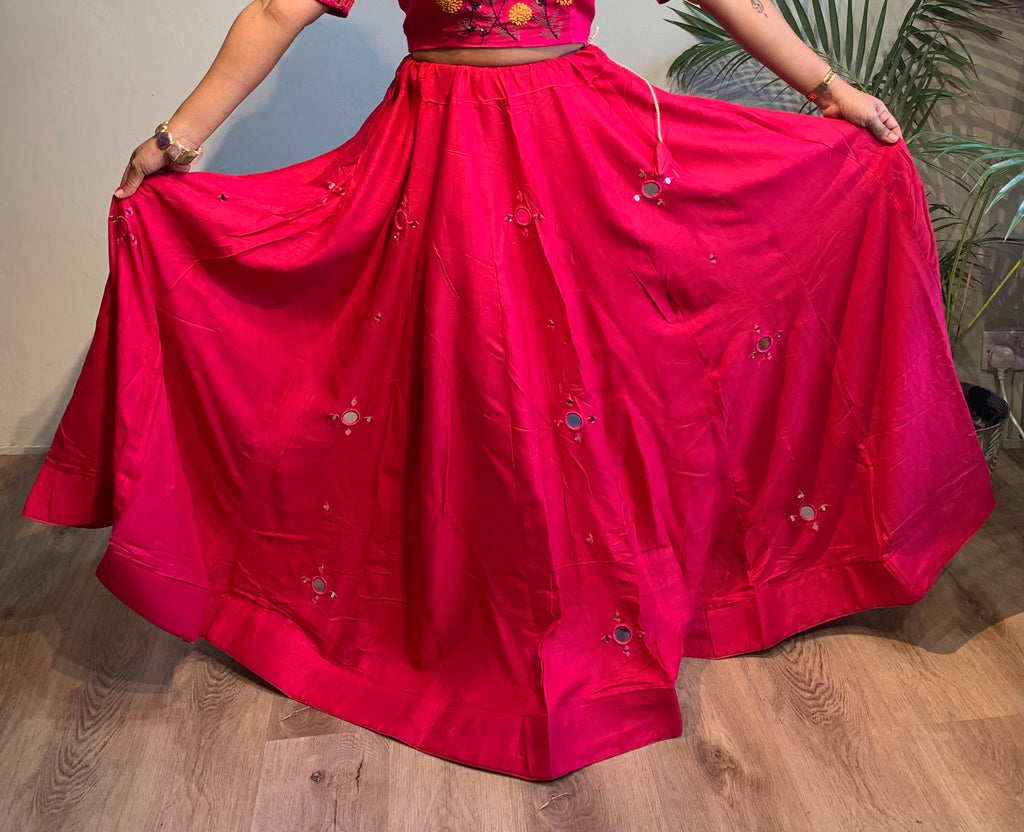 Sheshti Mirror skirt
