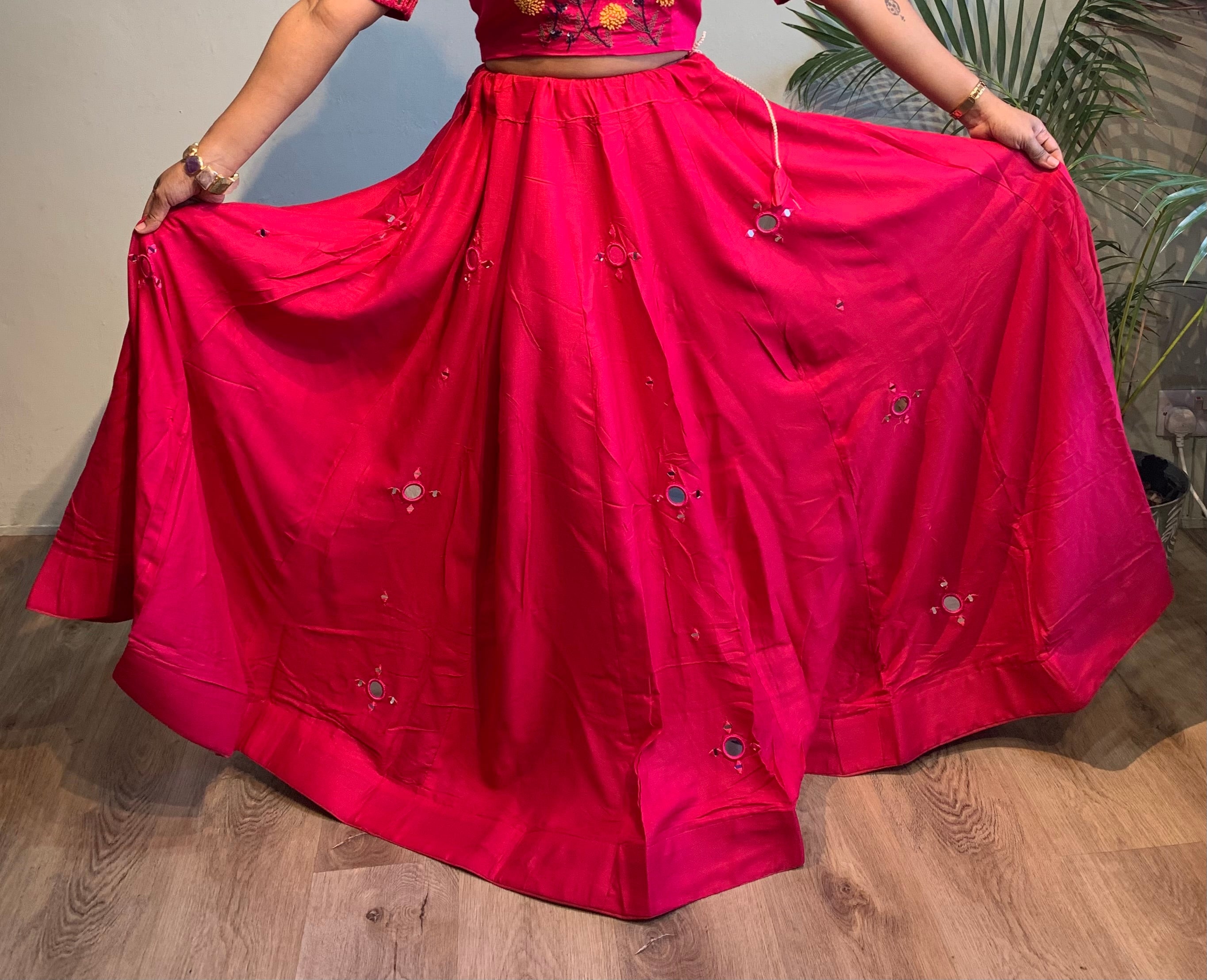 Sheshti Mirror skirt