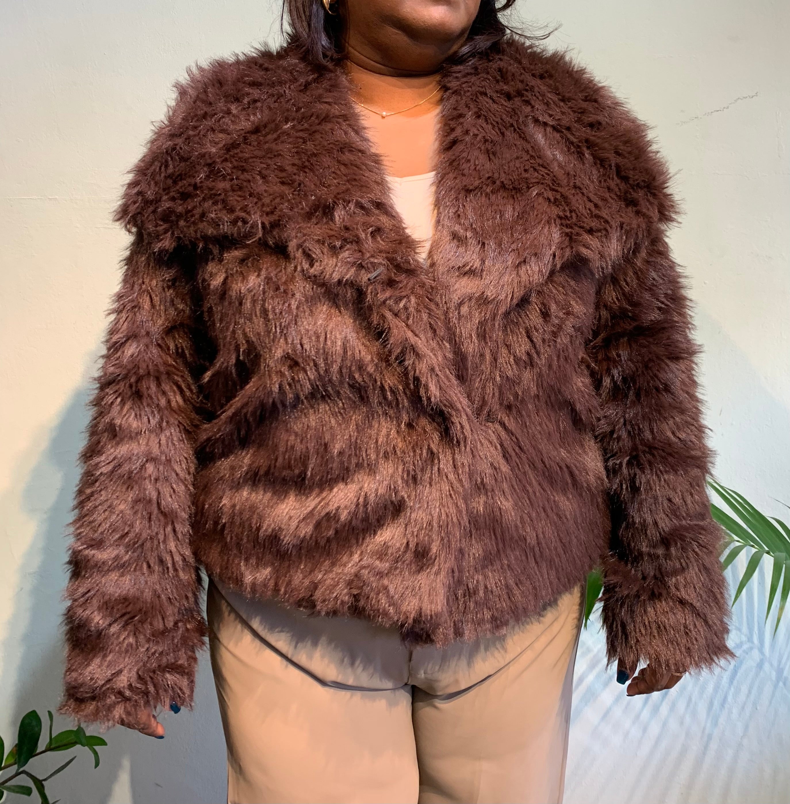 Baddie faux fur