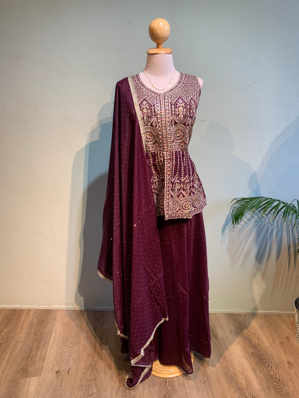 Shriya sharara set
