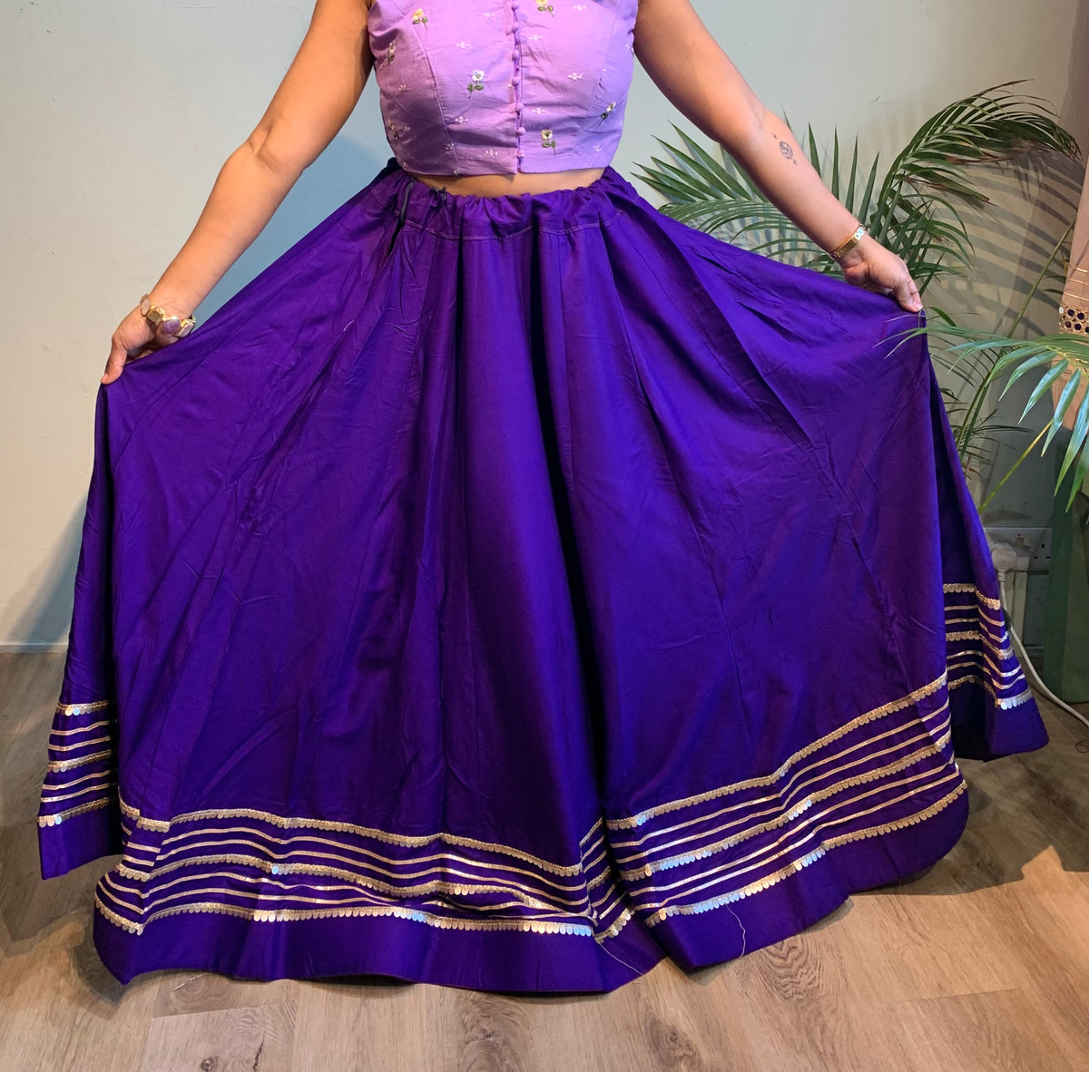 Mrunal lehenga skirt