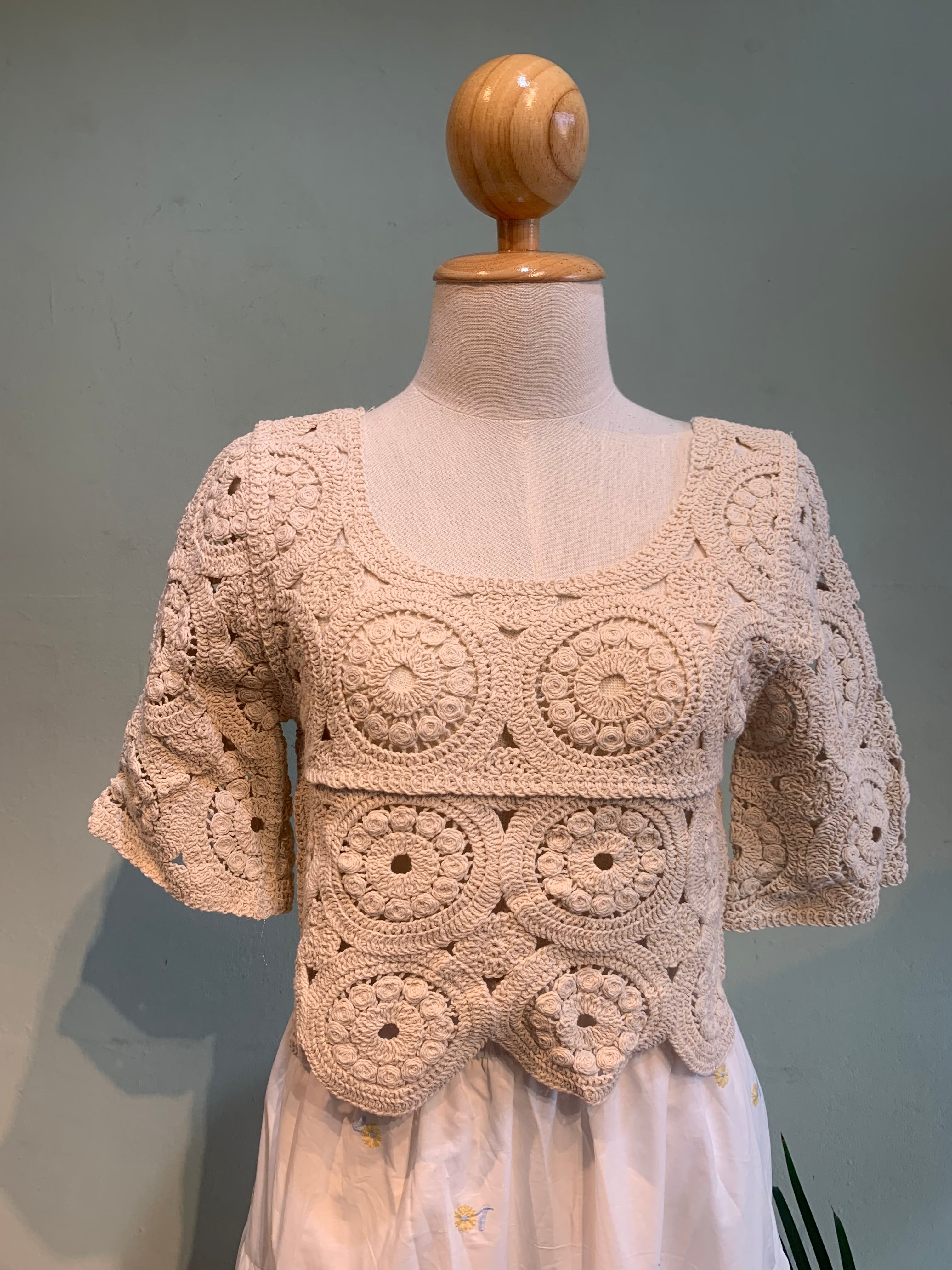 Sunnie crochet blouse