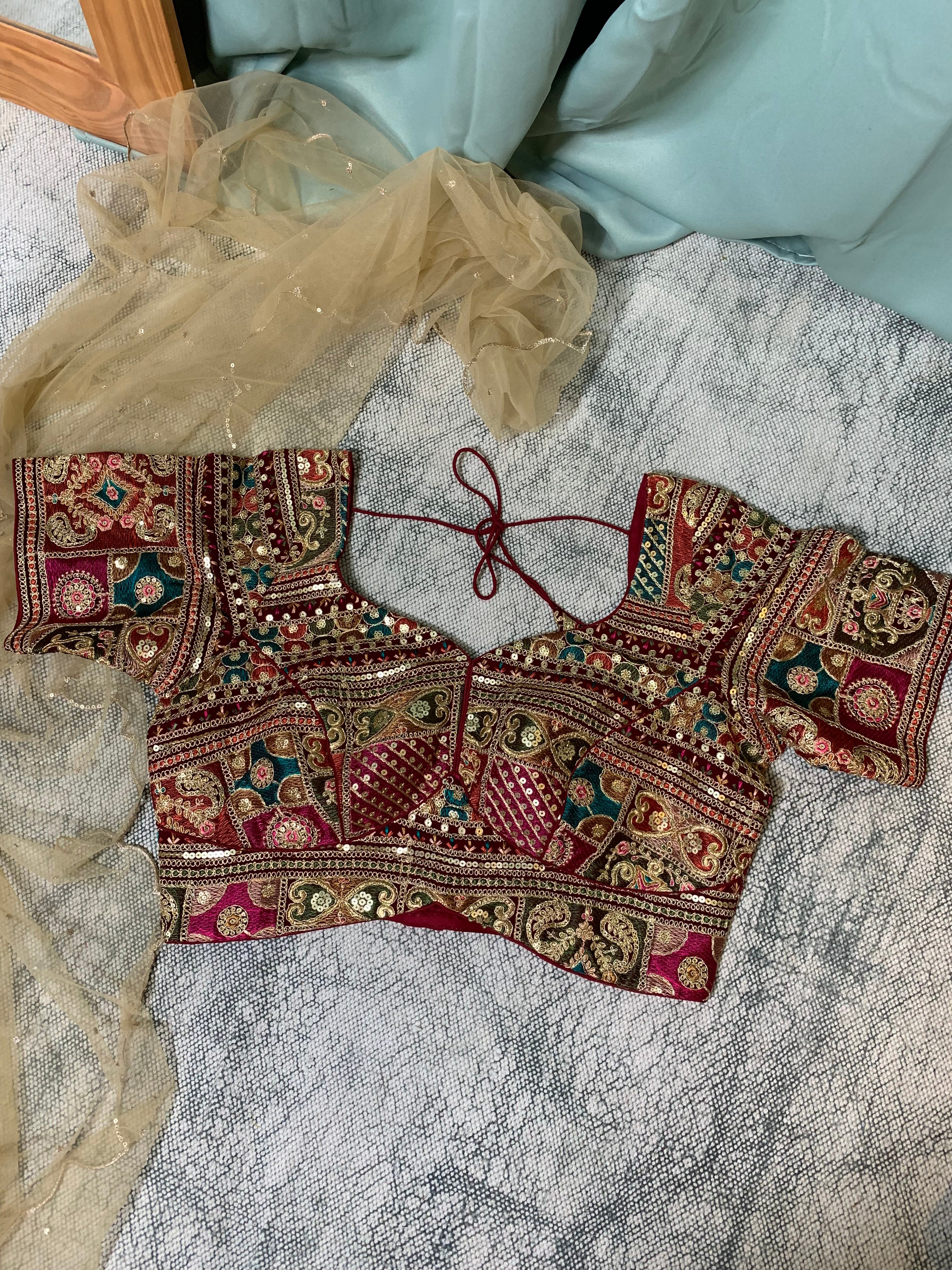 Heavy Choli plus size