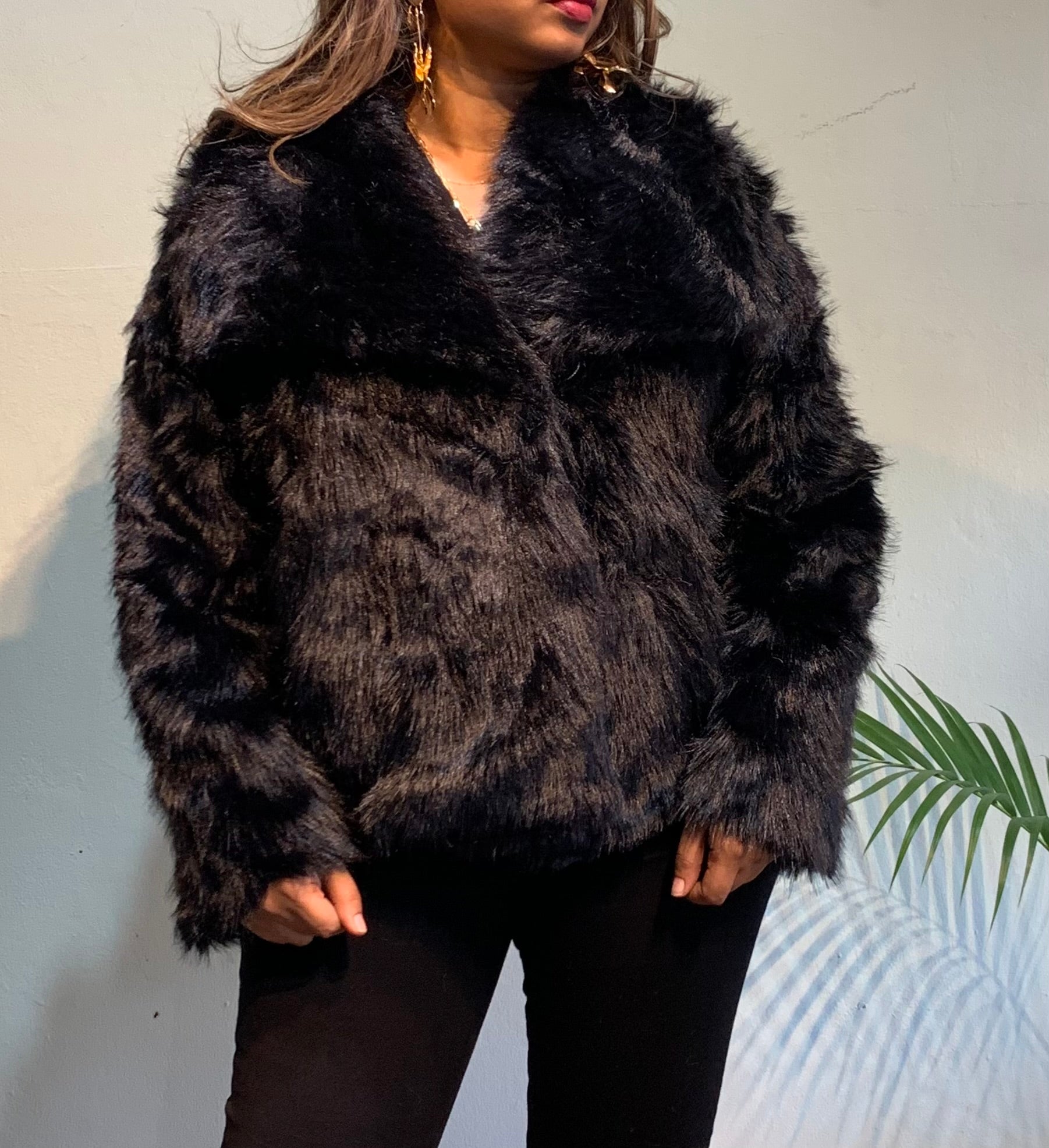 Baddie faux fur